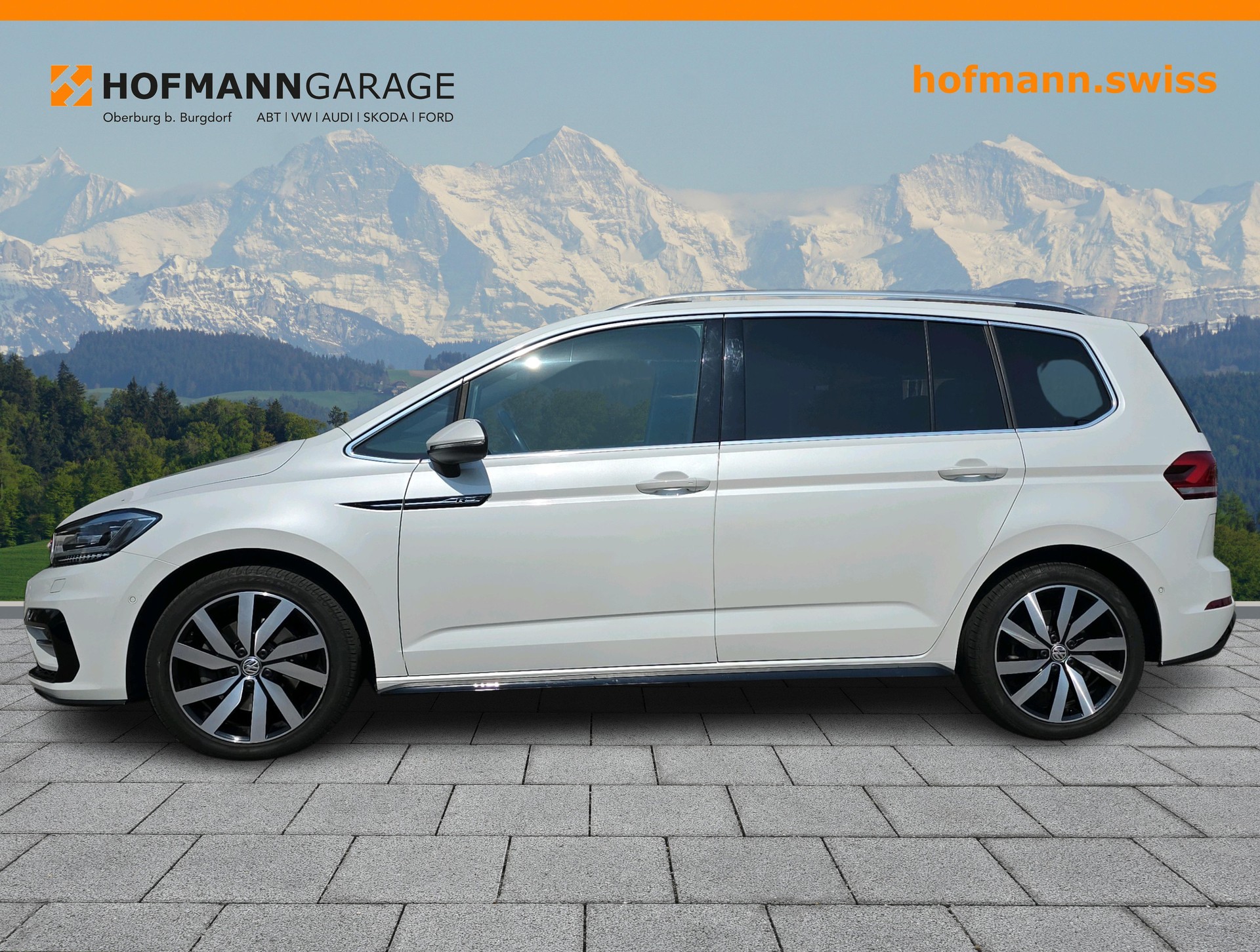 VW Touran 2.0 TDI BlueMotion Technology Highline DSG - 7-Plätzer - AHK demontierbar-image-1