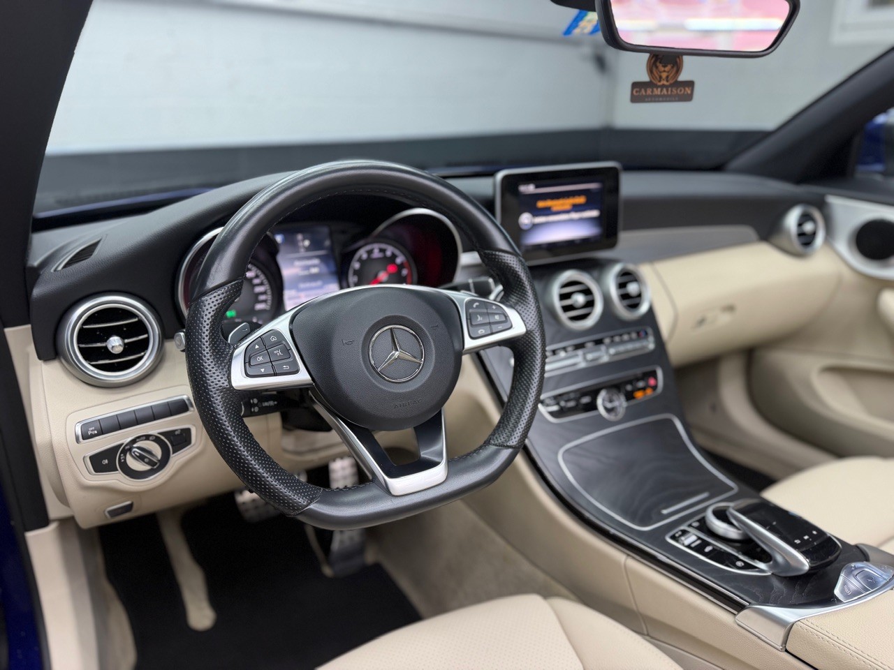 MERCEDES-BENZ C 400 Cabriolet AMG Line 4Matic 9G-Tronig | CH-Auto | 1. Hand | Rückfahrkamera | Garantie-image-13