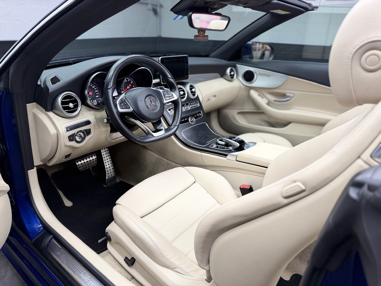 MERCEDES-BENZ C 400 Cabriolet AMG Line 4Matic 9G-Tronig | CH-Auto | 1. Hand | Rückfahrkamera | Garantie-image-12