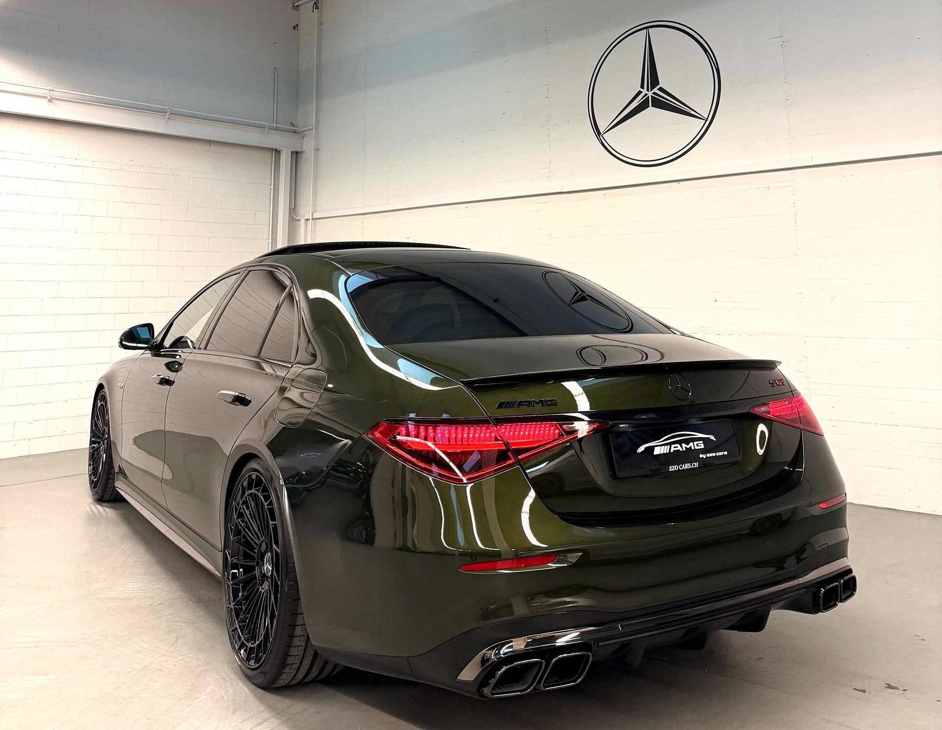 MERCEDES-BENZ S 63 AMG Lang Limited Green & Black Manufaktur E Performance 4Matic Einzelstück 802PS mit Gratisservice & Garantie-image-7
