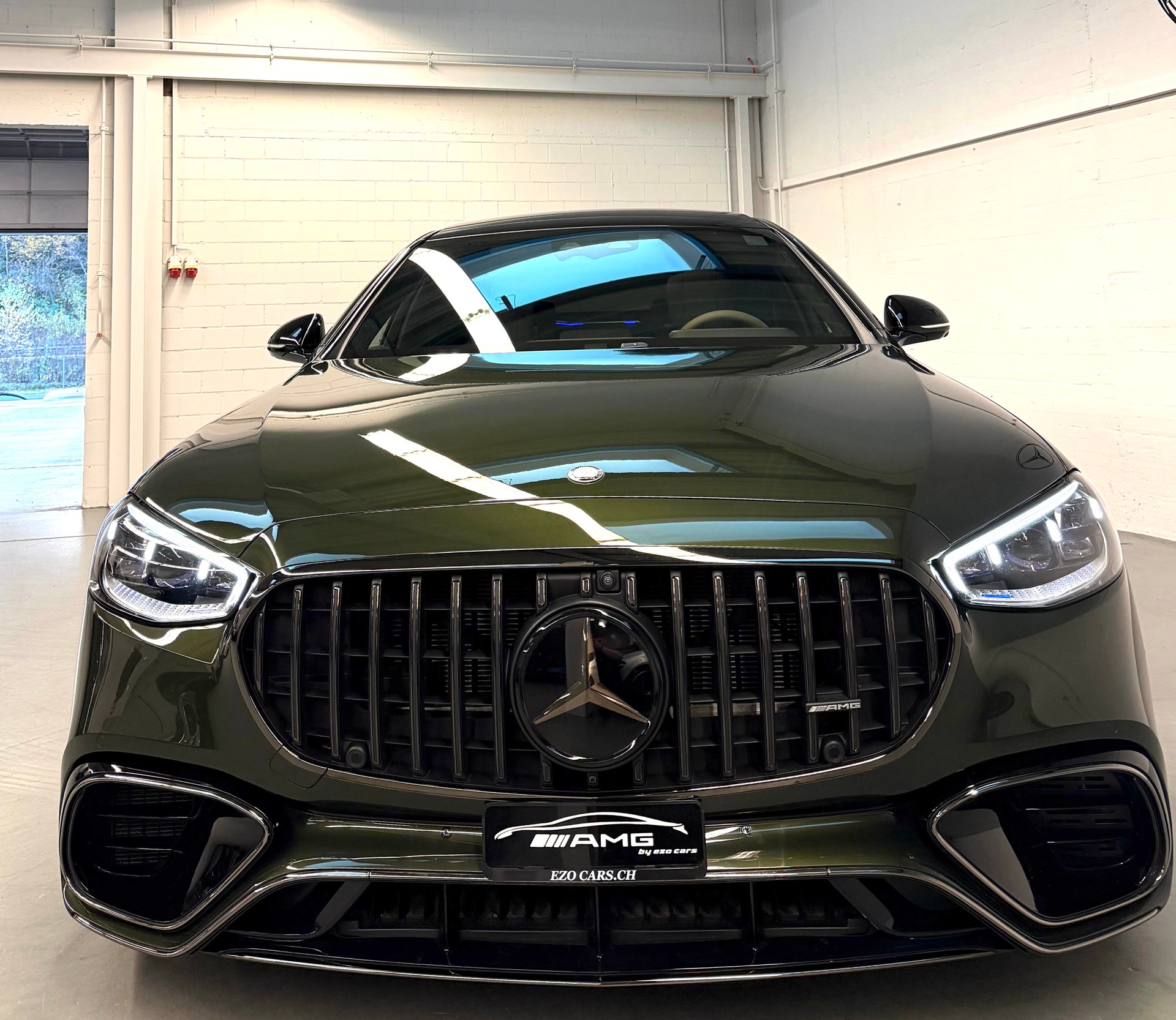 MERCEDES-BENZ S 63 AMG Lang Limited Green & Black Manufaktur E Performance 4Matic Einzelstück 802PS mit Gratisservice & Garantie-image-2