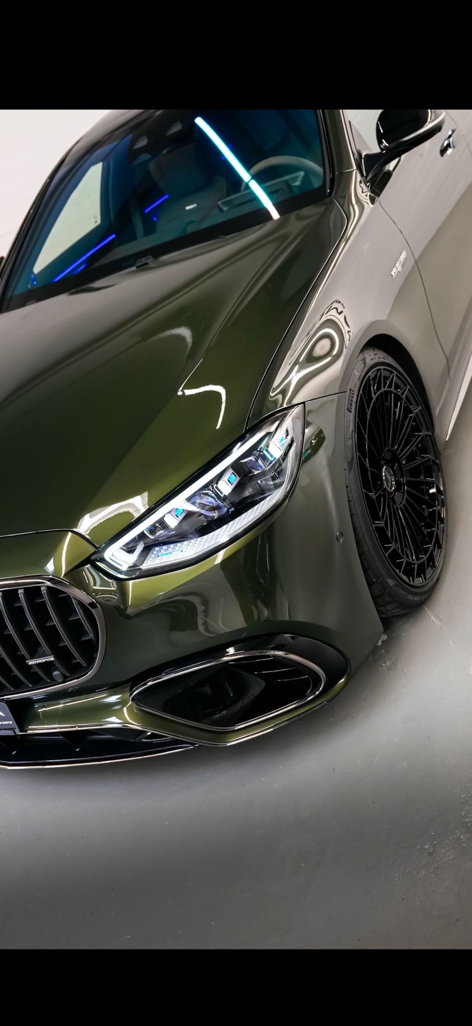 MERCEDES-BENZ S 63 AMG Lang Limited Green & Black Manufaktur E Performance 4Matic Einzelstück 802PS mit Gratisservice & Garantie-image-3