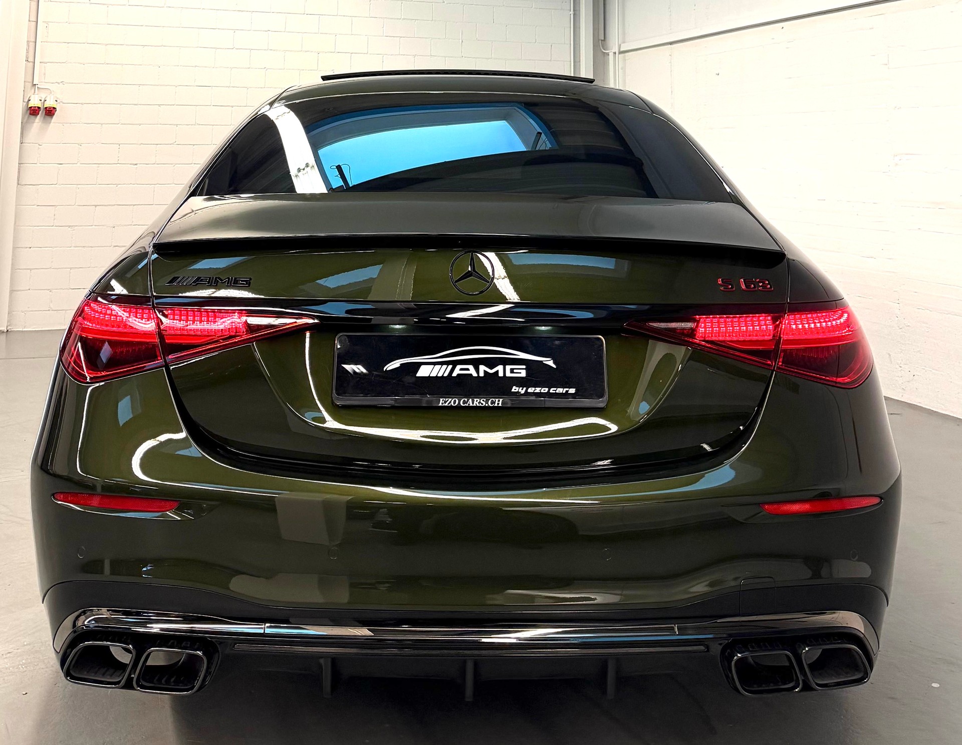 MERCEDES-BENZ S 63 AMG Lang Limited Green & Black Manufaktur E Performance 4Matic Einzelstück 802PS mit Gratisservice & Garantie-image-8