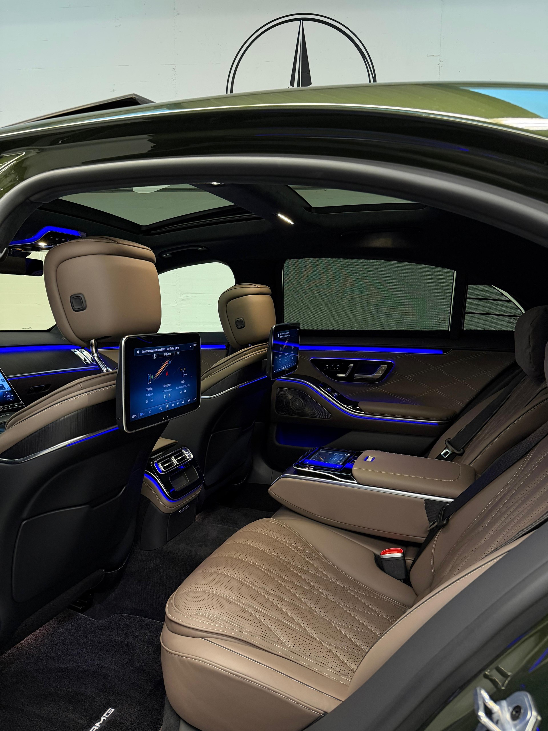 MERCEDES-BENZ S 63 AMG Lang Limited Green & Black Manufaktur E Performance 4Matic Einzelstück 802PS mit Gratisservice & Garantie-image-11