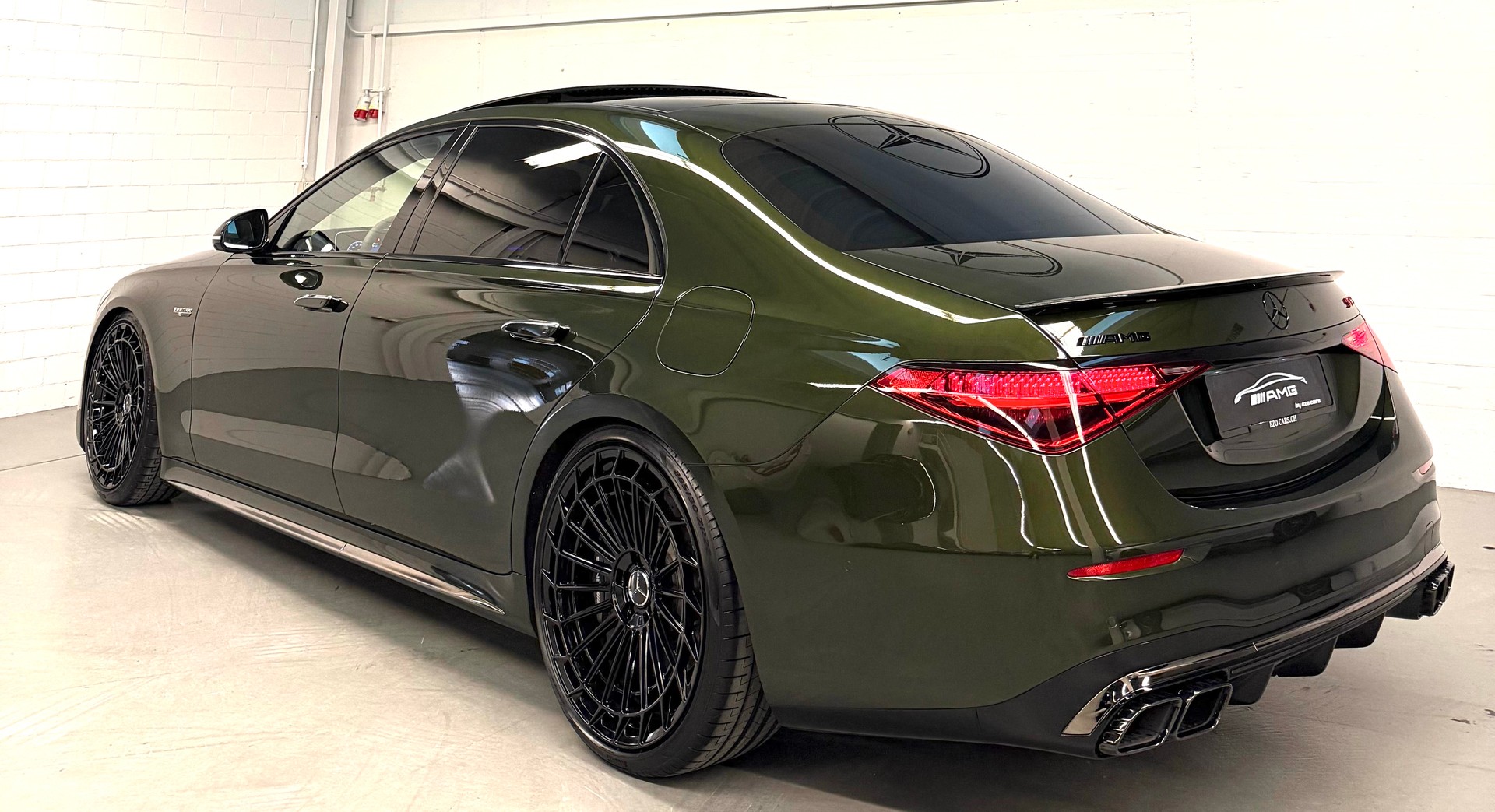 MERCEDES-BENZ S 63 AMG Lang Limited Green & Black Manufaktur E Performance 4Matic Einzelstück 802PS mit Gratisservice & Garantie-image-9