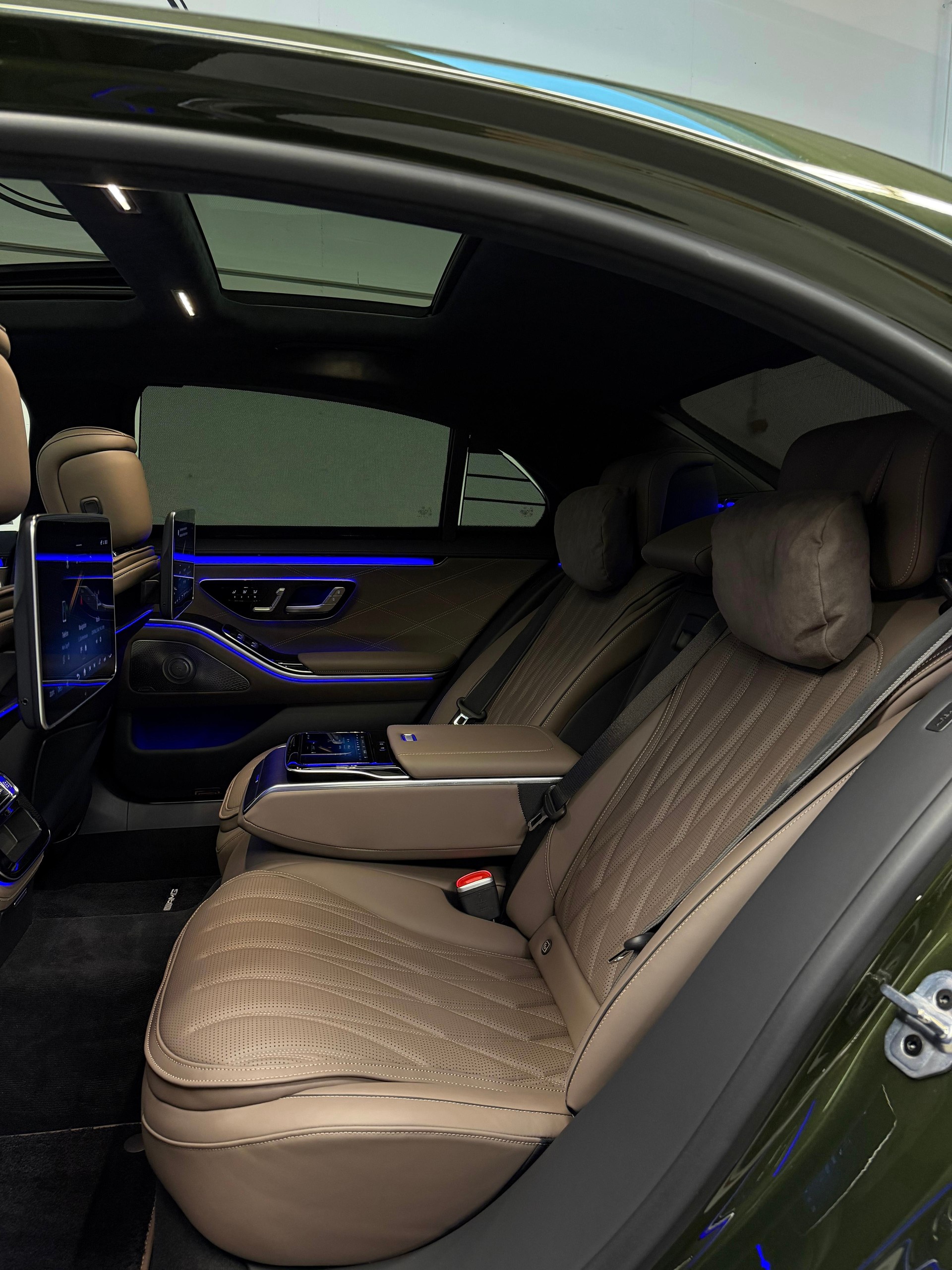 MERCEDES-BENZ S 63 AMG Lang Limited Green & Black Manufaktur E Performance 4Matic Einzelstück 802PS mit Gratisservice & Garantie-image-12
