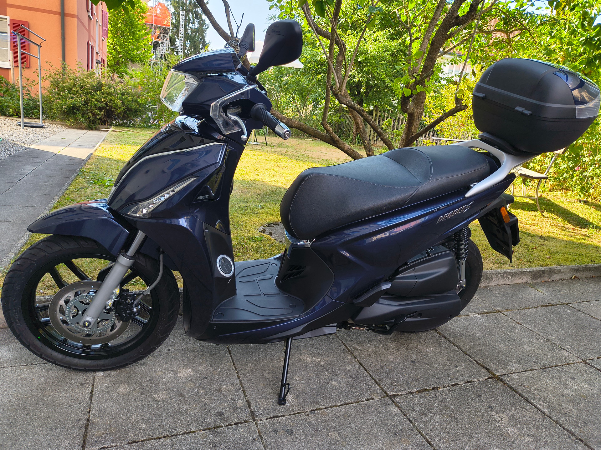 KYMCO People S 125i ABS Topcase/Windschild