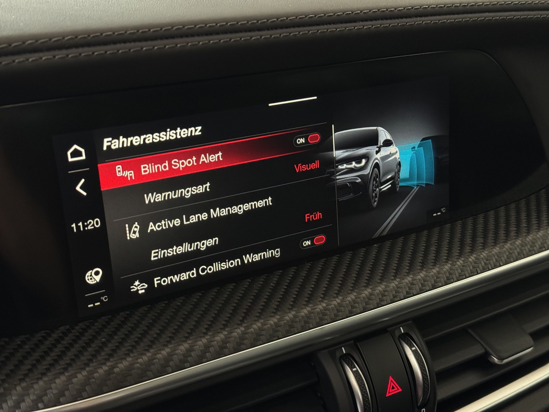 ALFA ROMEO Stelvio 2.9 V6 Quadrifoglio Sky Q4 AT8 "Panodach-Verde Montreal"-image-20