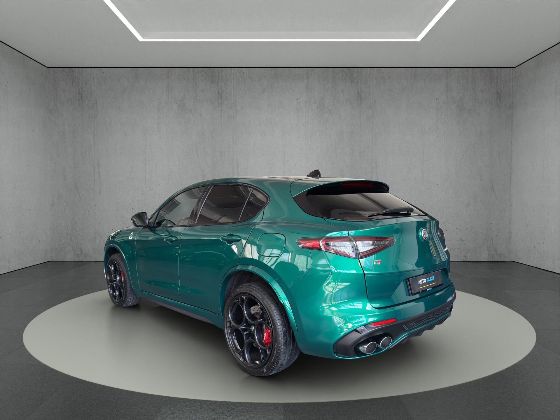 ALFA ROMEO Stelvio 2.9 V6 Quadrifoglio Sky Q4 AT8 "Panodach-Verde Montreal"-image-4