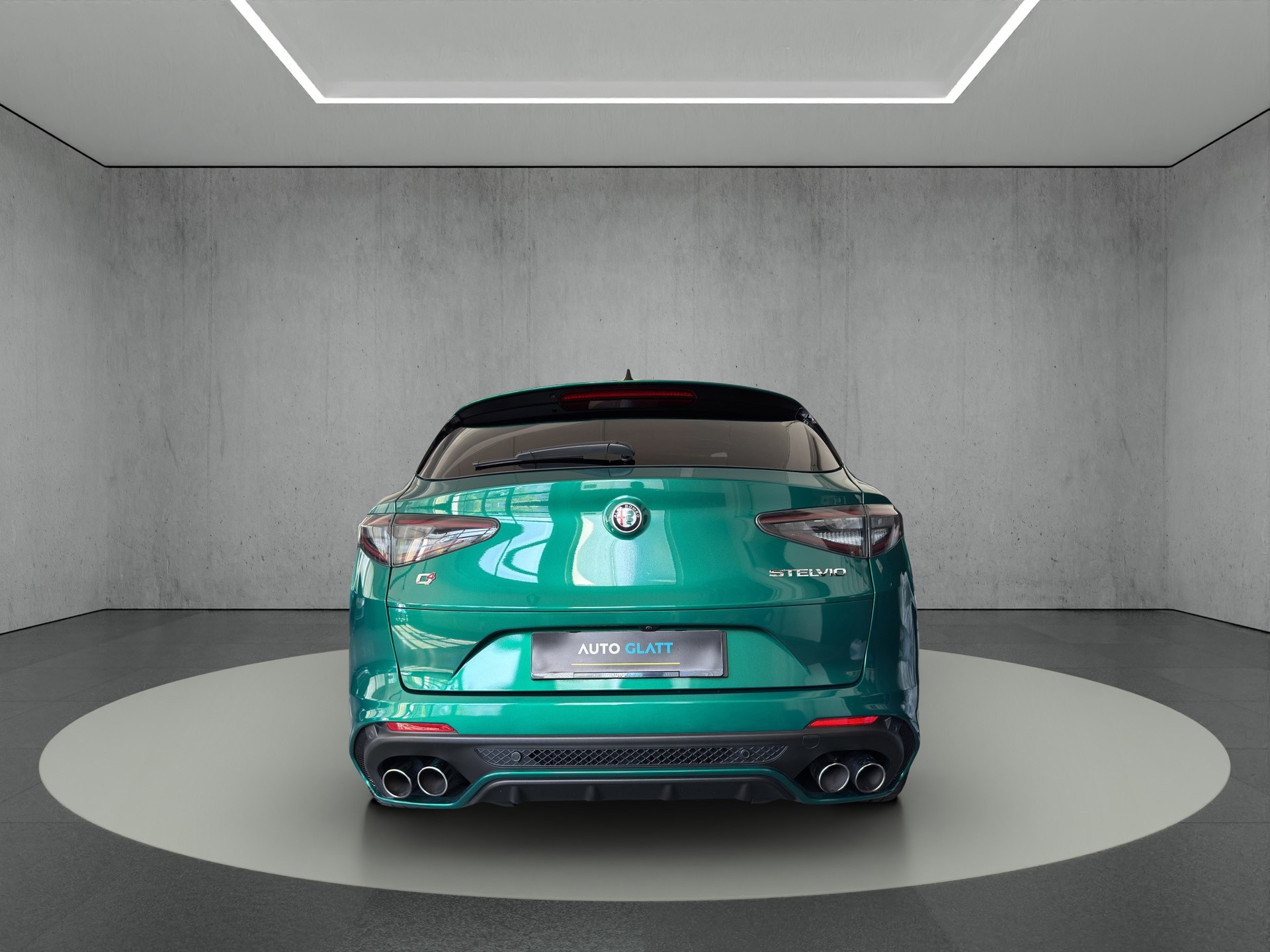 ALFA ROMEO Stelvio 2.9 V6 Quadrifoglio Sky Q4 AT8 "Panodach-Verde Montreal"-image-5