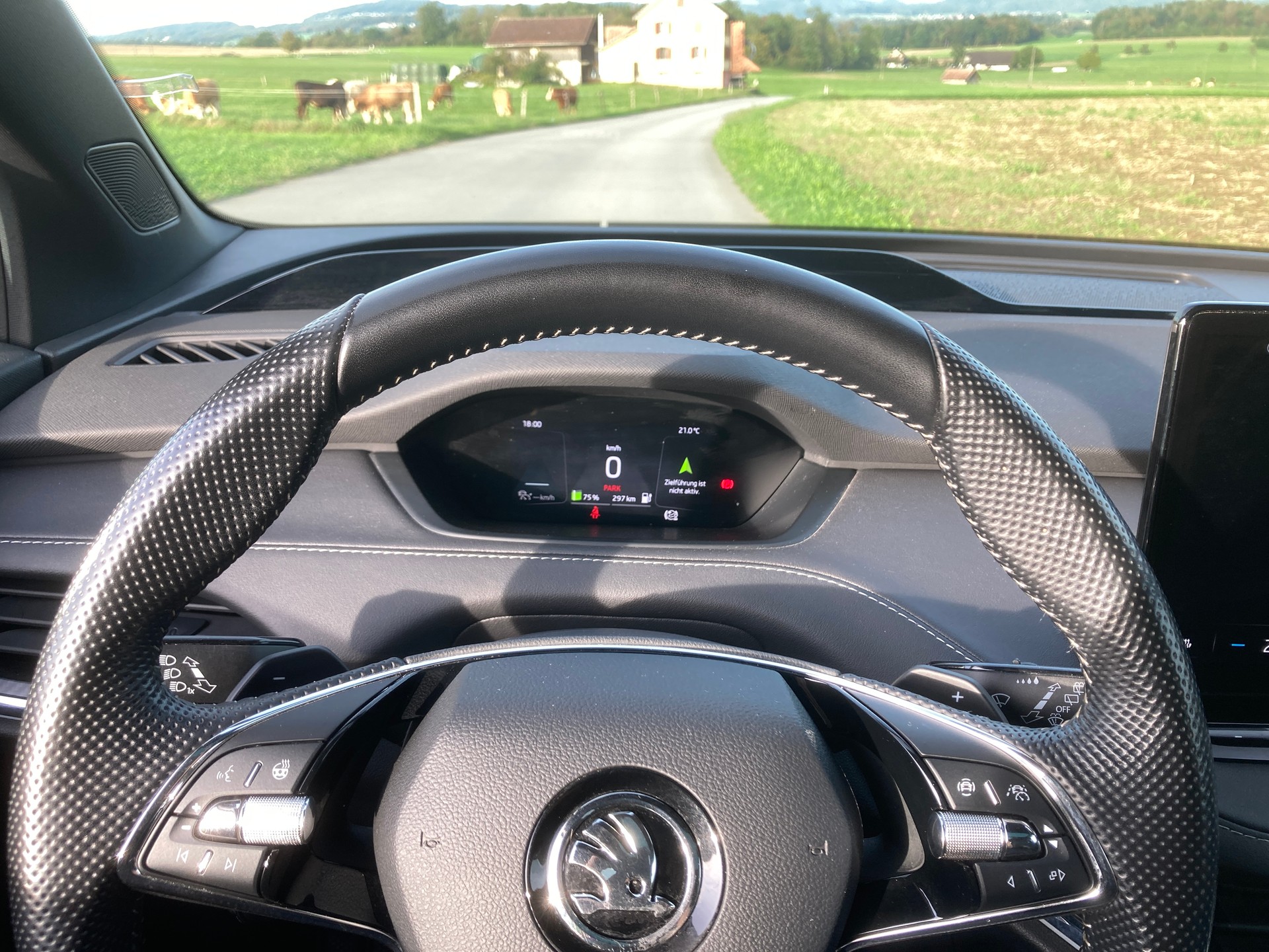 SKODA Enyaq iV 80x SportLine mit Anhängerkupplung-image-12