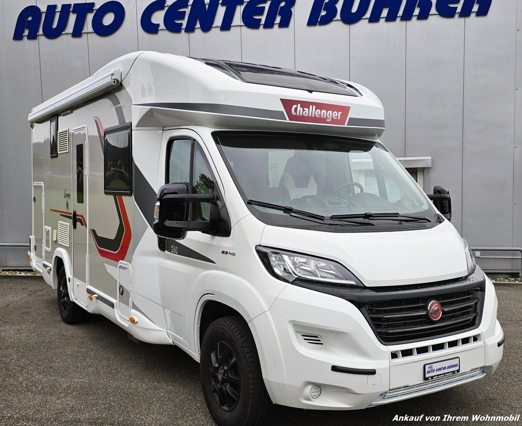 CHALLENGER 260 GRAPHITE EDITION VIP 2,3 DIESEL 9G-AUTOMAT FIAT DUCATO MJ 140-image-2