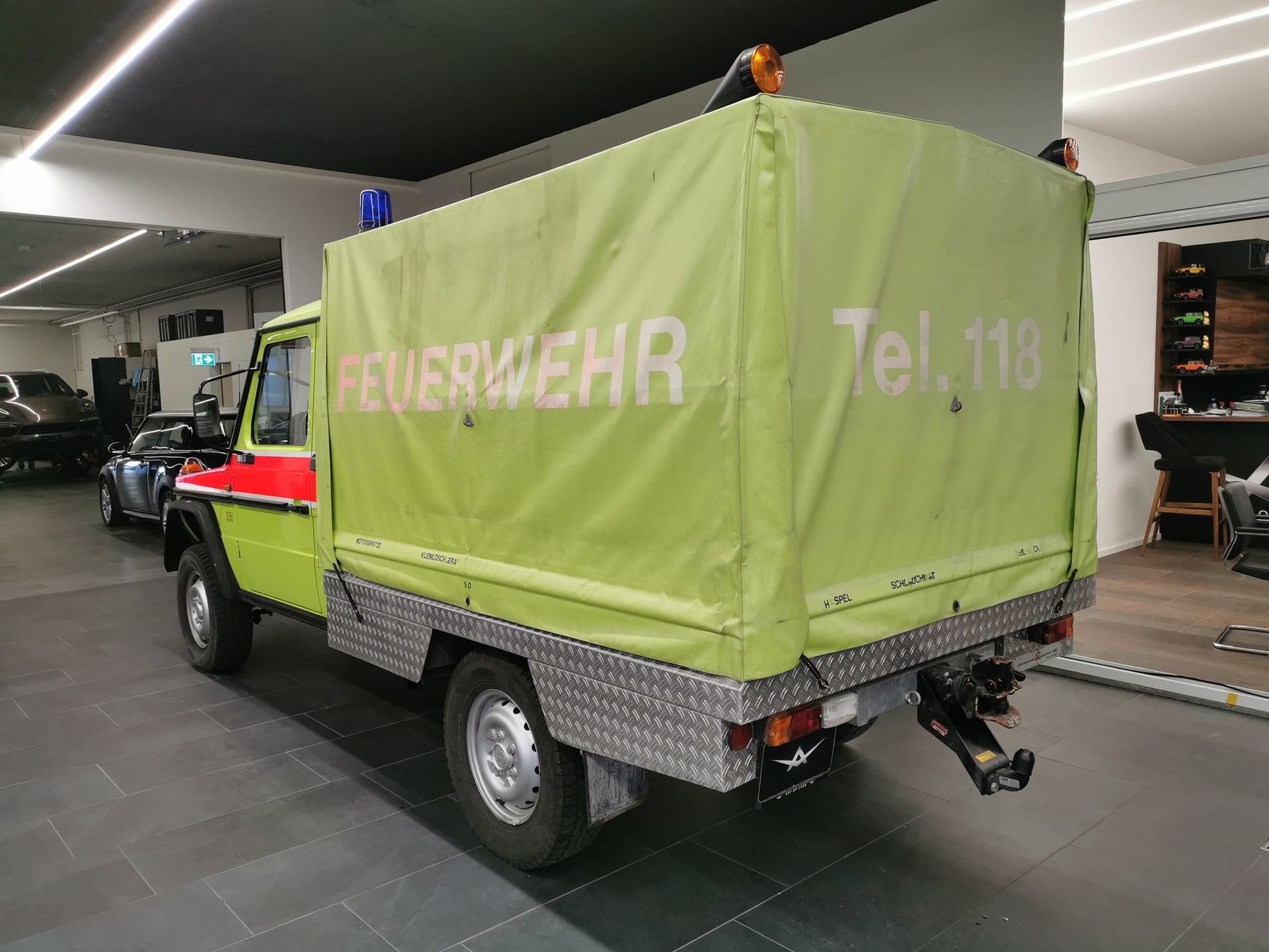 PUCH Mercedes G 230 GE G Klasse FEUERWEHR G-WAGON Professional PUR EDITION. 🇨🇭-image-4