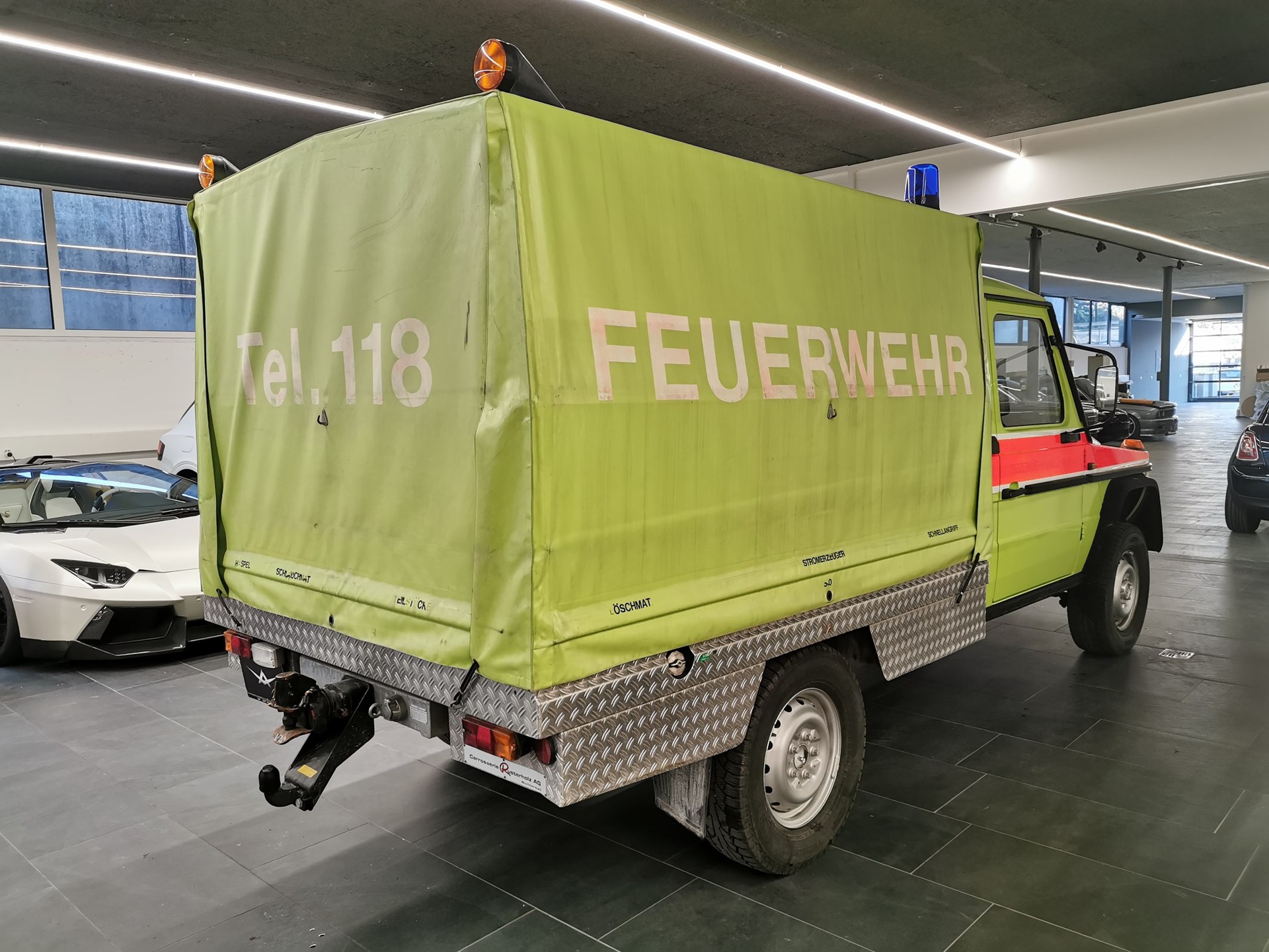 PUCH Mercedes G 230 GE G Klasse FEUERWEHR G-WAGON Professional PUR EDITION. 🇨🇭-image-6