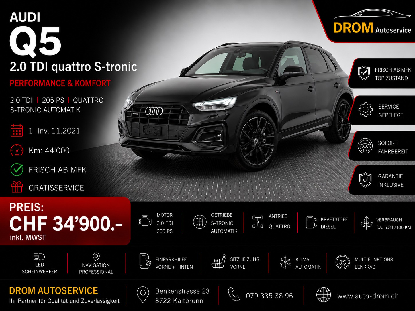 AUDI Q5 40 TDI quattro S-tronic