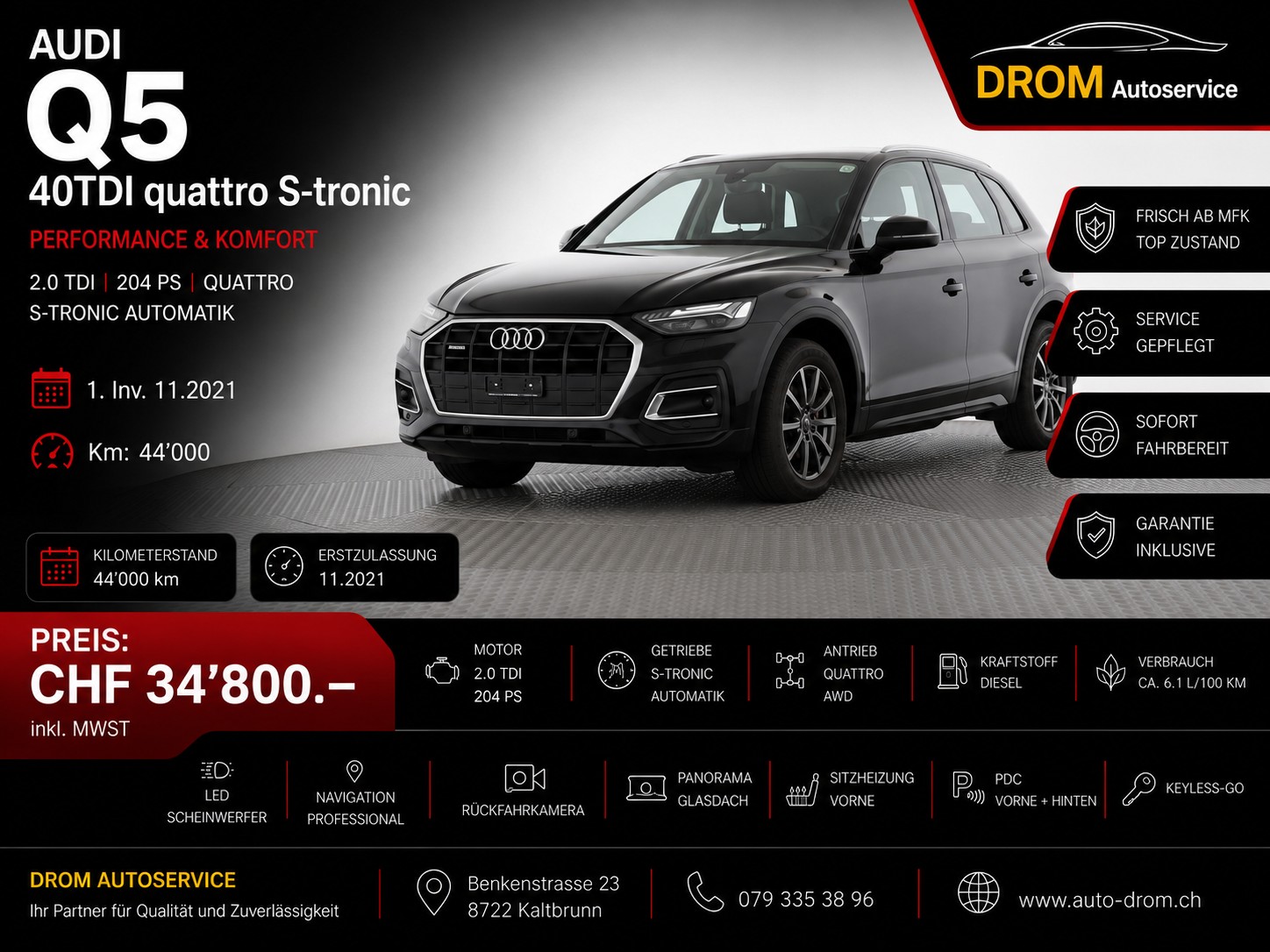 AUDI Q5 40 TDI quattro S-tronic-image-0