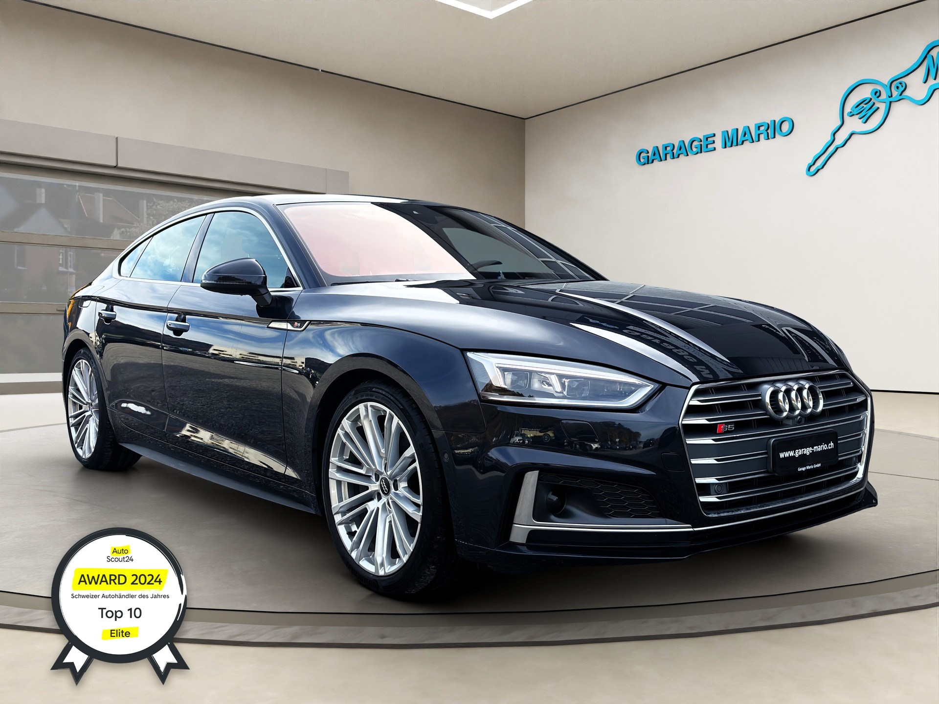 AUDI S5 Sportback❗3.0 TFSI quattro❗ tiptronic ✅CH-Fahrzeug & 8-fach bereift auf ALU & Frisch ab MFK✅-image-0