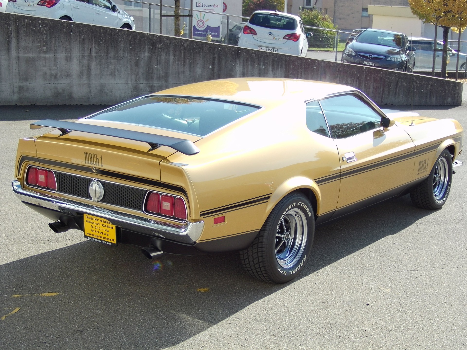 FORD Ford Mustang Mach1 351er 5.7 Liter V8. Motor (266 HP. Q-Motor Code) mit 4 Lochvergaser. C6 Automatic-image-8