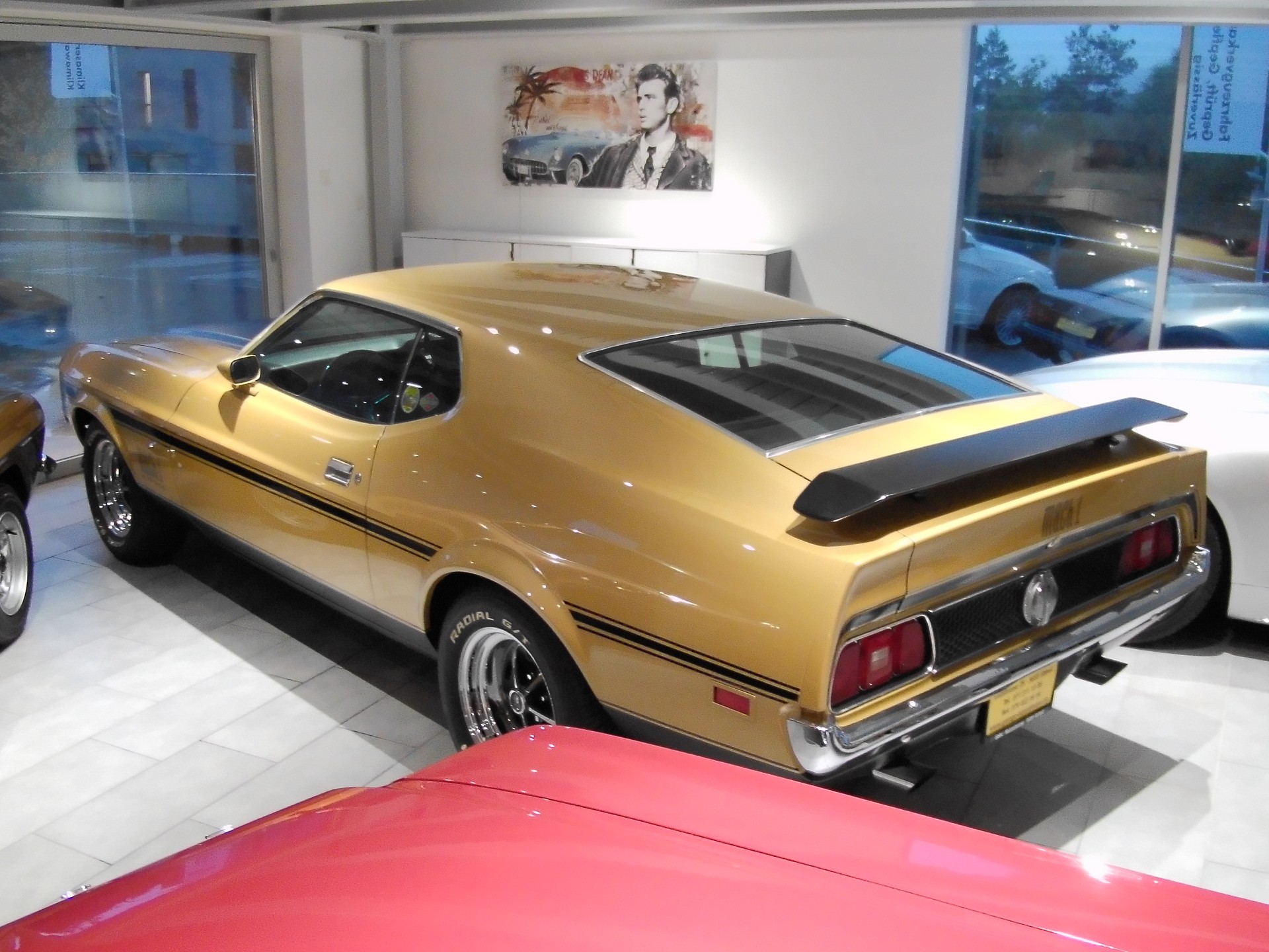 FORD Ford Mustang Mach1 351er 5.7 Liter V8. Motor (266 HP. Q-Motor Code) mit 4 Lochvergaser. C6 Automatic-image-9