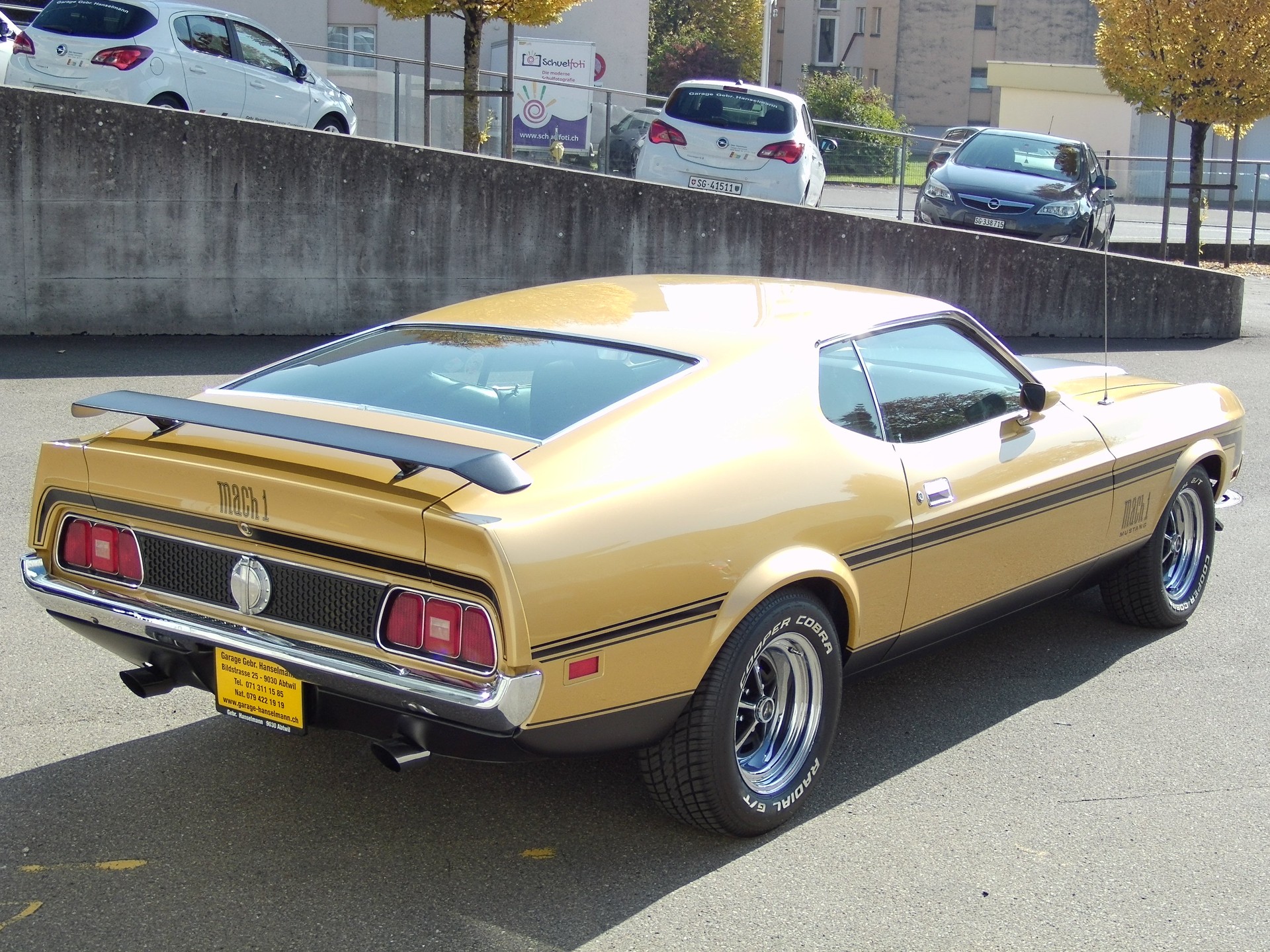 FORD Ford Mustang Mach1 351er 5.7 Liter V8. Motor (266 HP. Q-Motor Code) mit 4 Lochvergaser. C6 Automatic-image-10