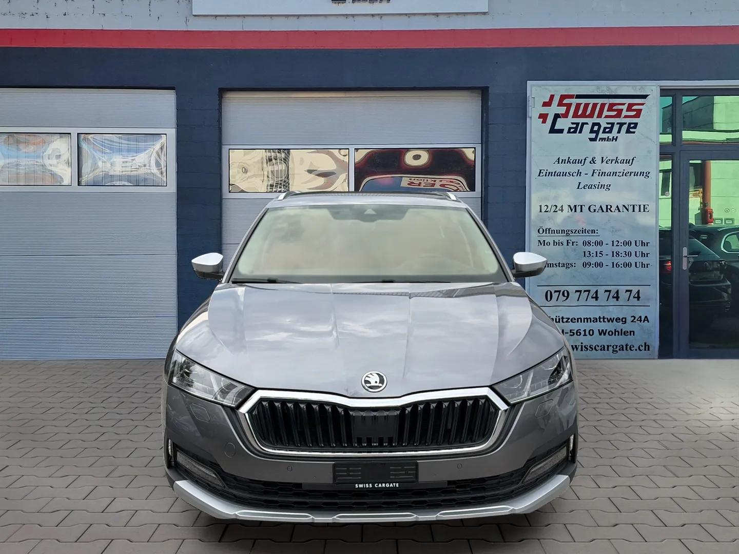 SKODA Octavia Combi 2.0 TDI DSG Scout 4x4 mit AHK-image-2