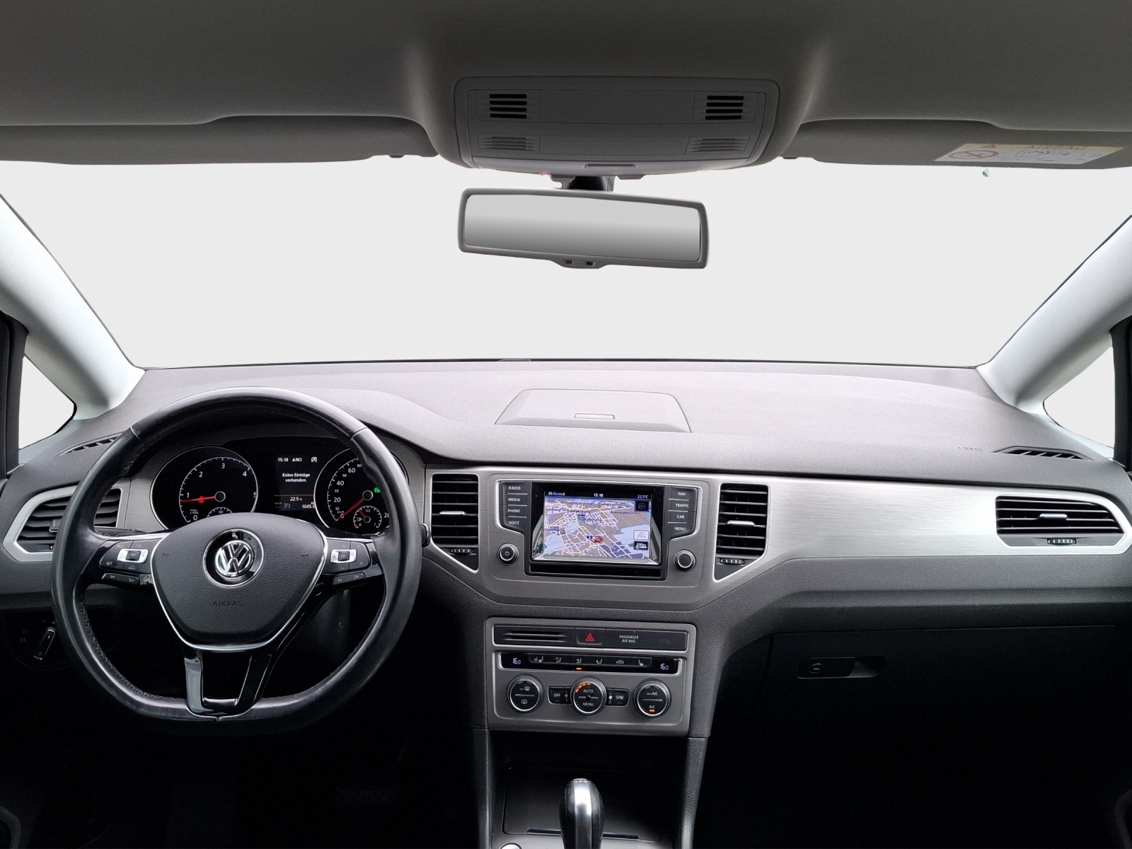 VW Golf Sportsvan 1.6 TDI Comfortline DSG // Anhängerkupplung // 8-fach Aluminiumbereift-image-11