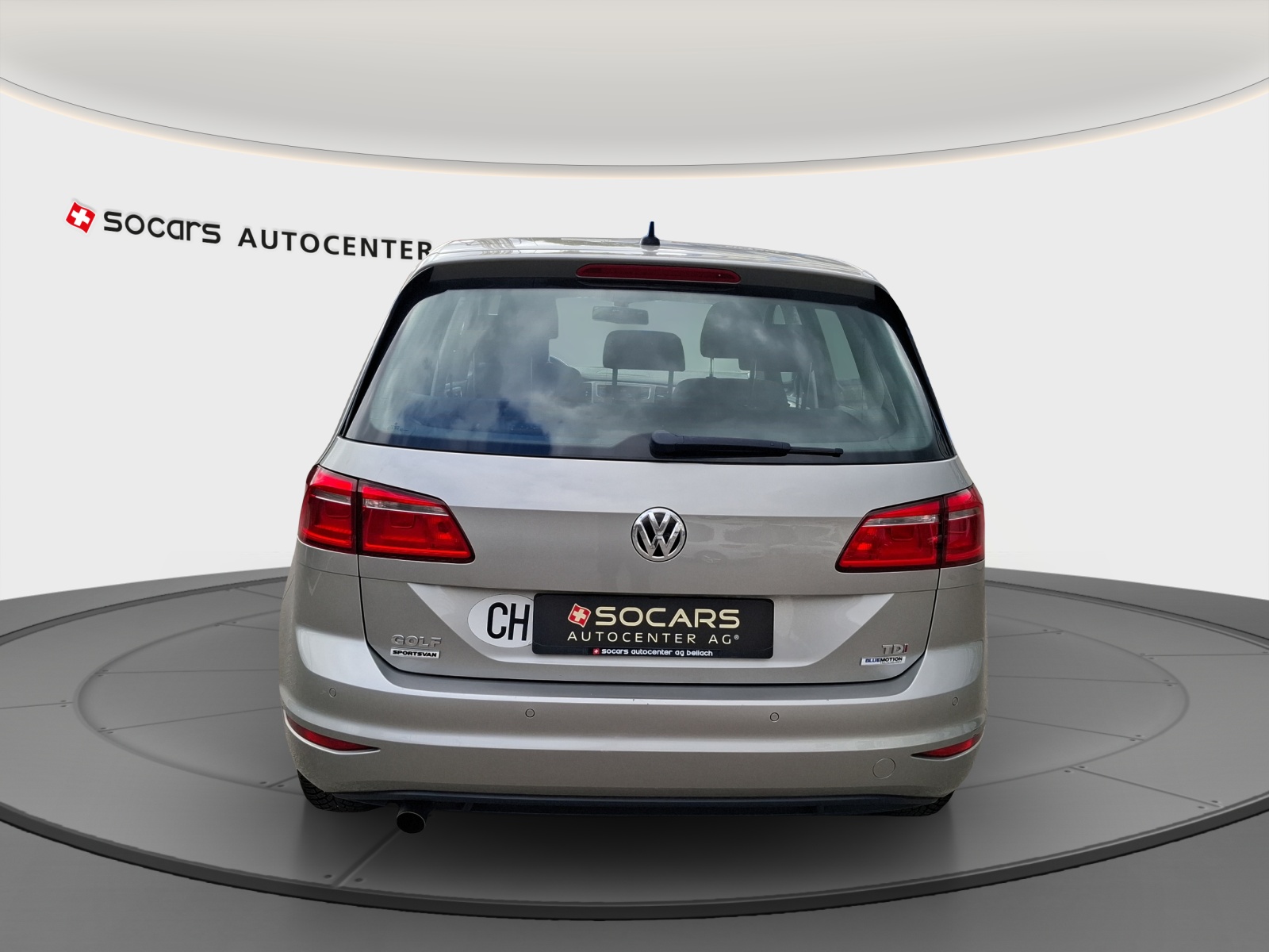 VW Golf Sportsvan 1.6 TDI Comfortline DSG // Anhängerkupplung // 8-fach Aluminiumbereift-image-7