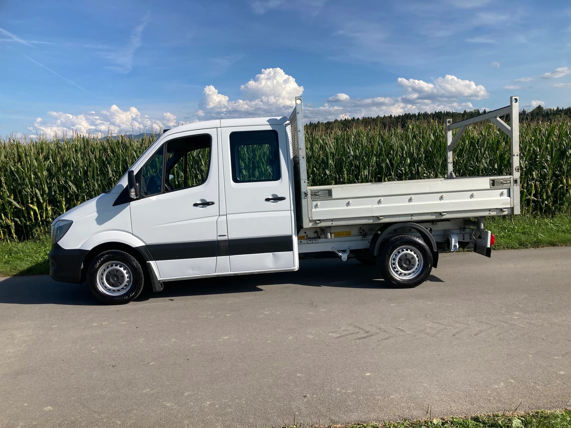 MERCEDES-BENZ Sprinter 313 CDI Kipper mit Anhängerkupplung 3.5t-image-5