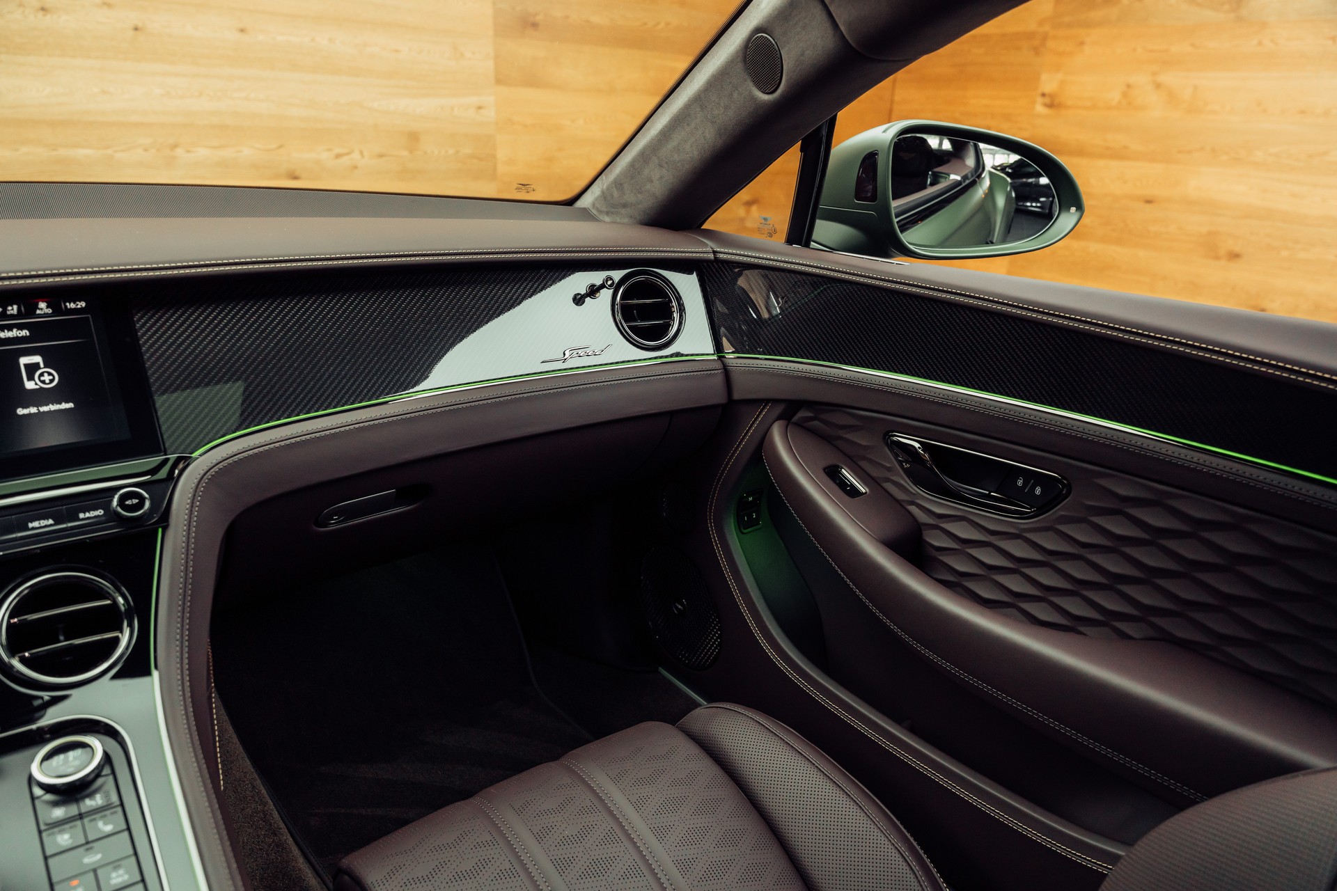 BENTLEY Continental GT 4.0 V8 PHEV Speed British Racing Green Satin-image-11