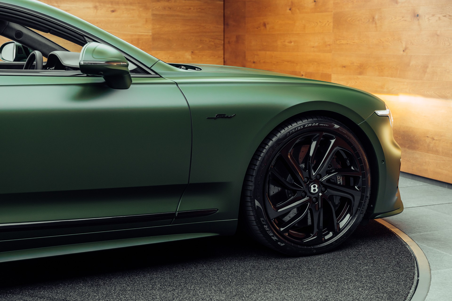 BENTLEY Continental GT 4.0 V8 PHEV Speed British Racing Green Satin-image-25
