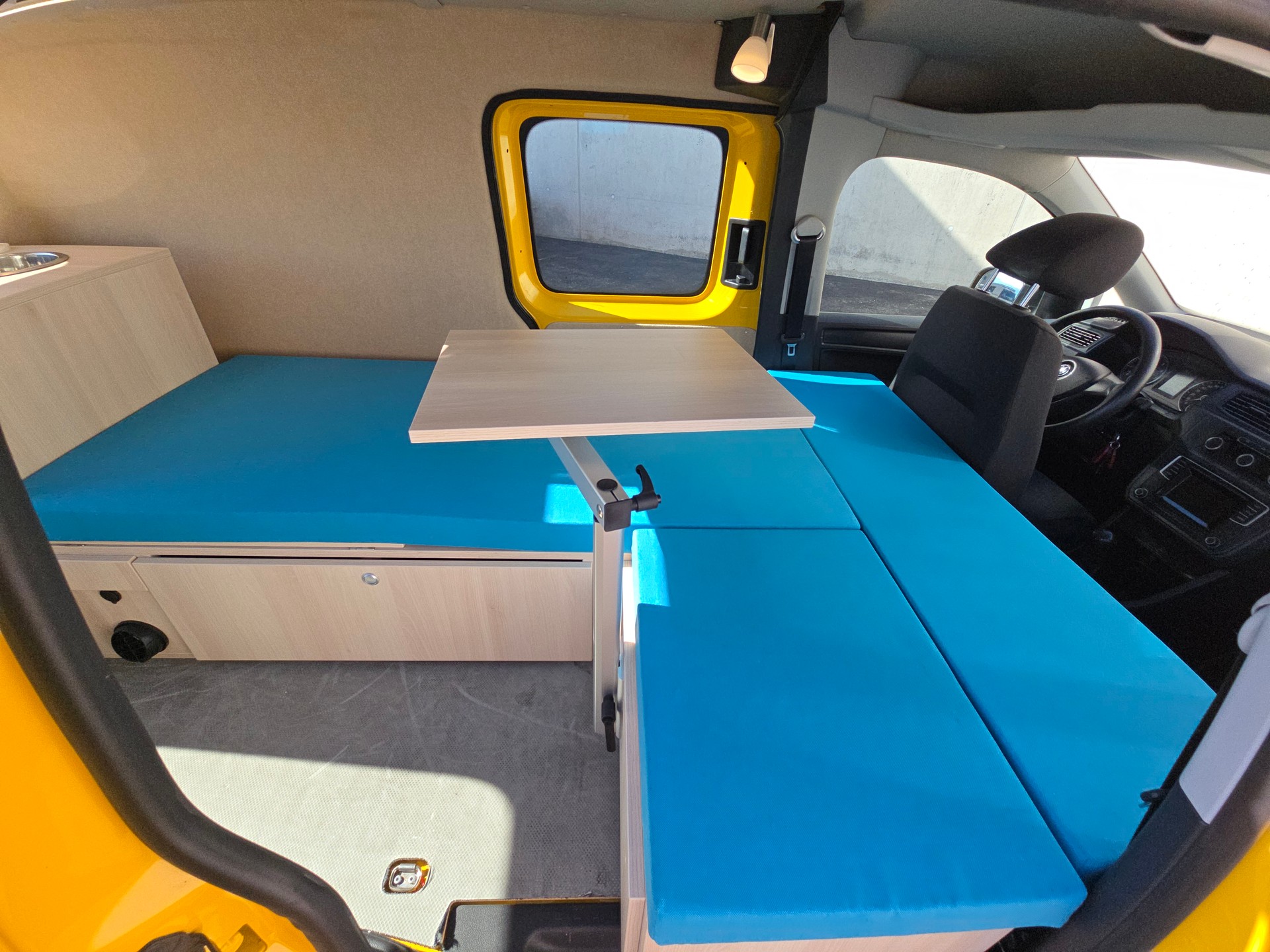 VW GEOVAN L - 102 PS - Benzin - Klima - PDC - DAB+ - 2 x Schiebetür - grosses Fensterpaket-image-9