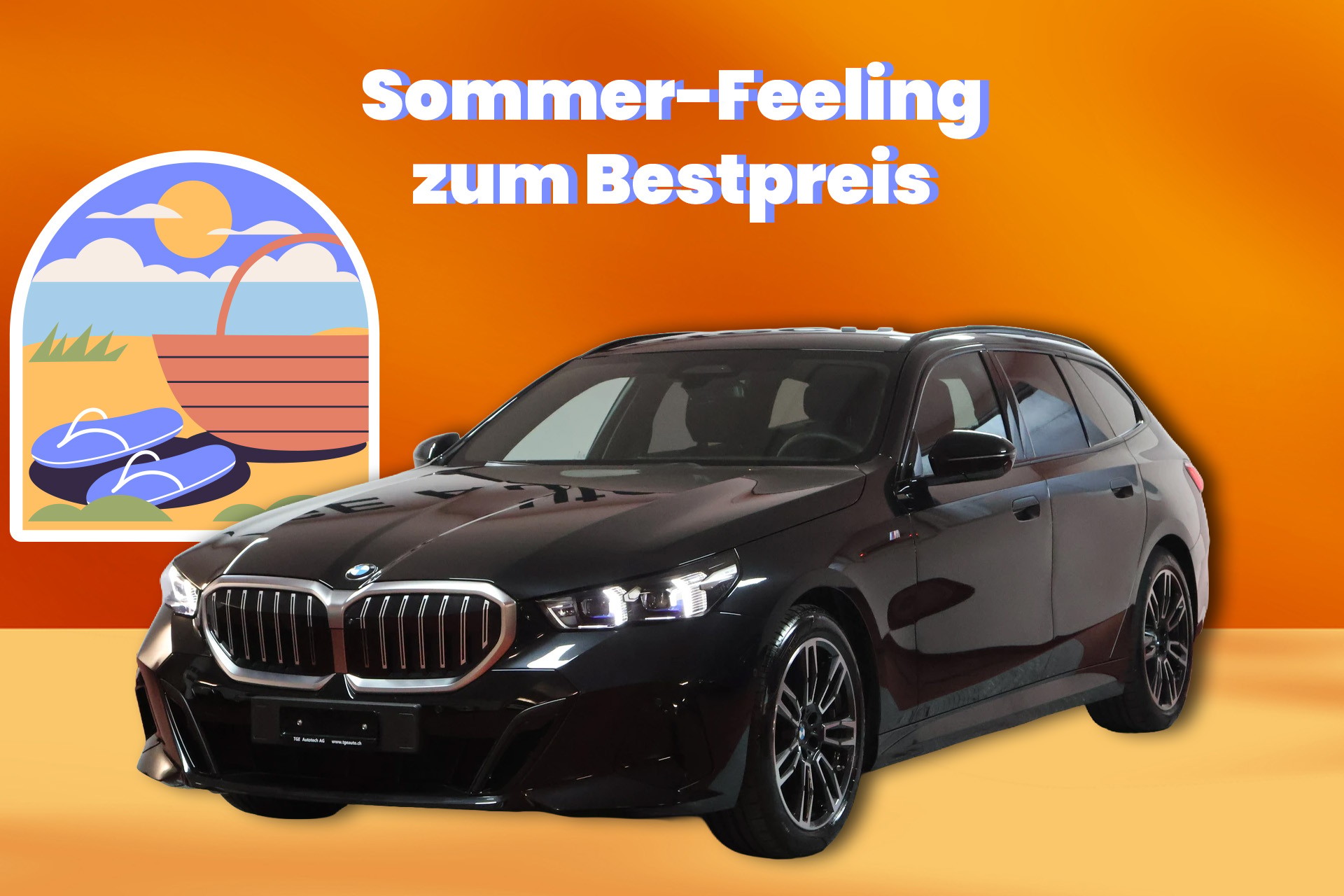 BMW 520d xDrive 48V Touring Pure M Sport Edition-image-0