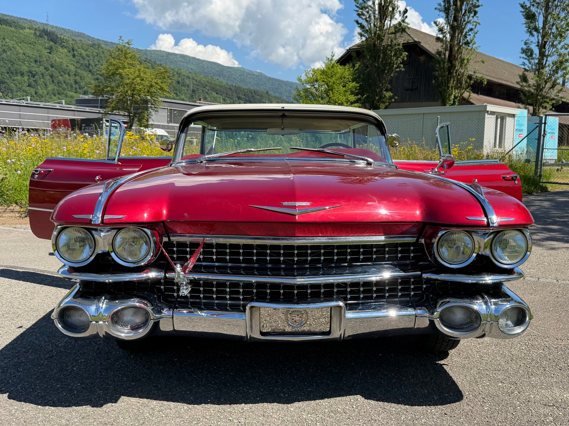 CADILLAC CADDY SEDAN DE VILLE !! "1959" GRÖSSTE HECKFLOSSE ALLER ZEITEN !! CH GEPRÜFT. TOP ZUSTAND !!-showroom-element-3