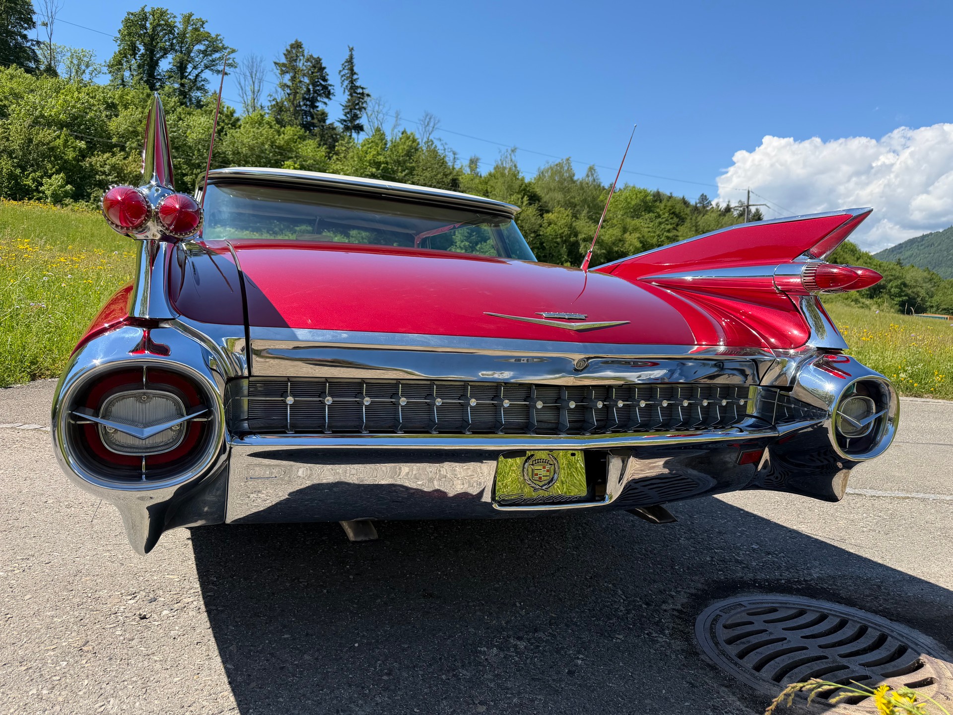 CADILLAC CADDY SEDAN DE VILLE !! "1959" GRÖSSTE HECKFLOSSE ALLER ZEITEN !! CH GEPRÜFT. TOP ZUSTAND !!-image-20