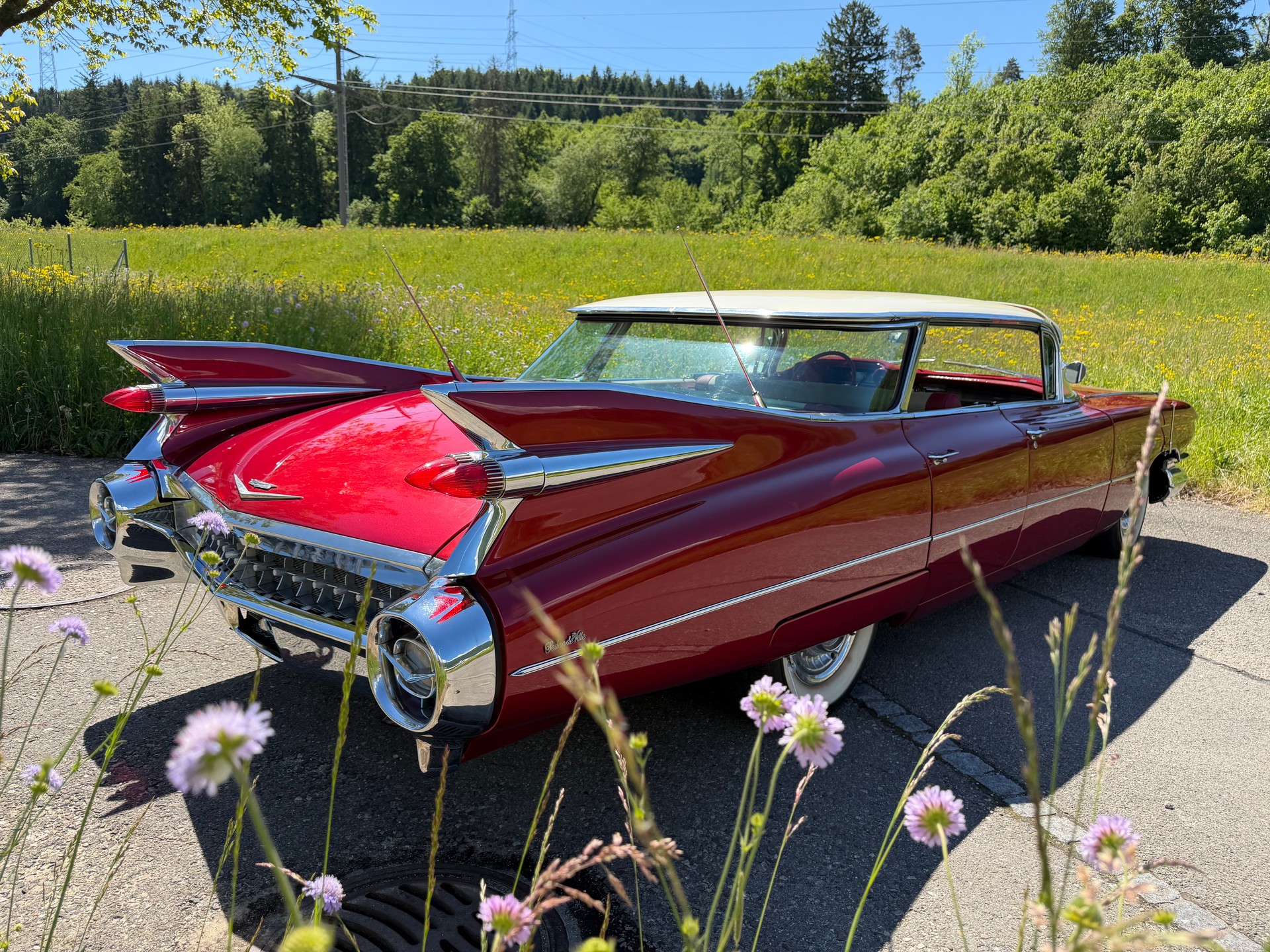 CADILLAC CADDY SEDAN DE VILLE !! "1959" GRÖSSTE HECKFLOSSE ALLER ZEITEN !! CH GEPRÜFT. TOP ZUSTAND !!-image-25
