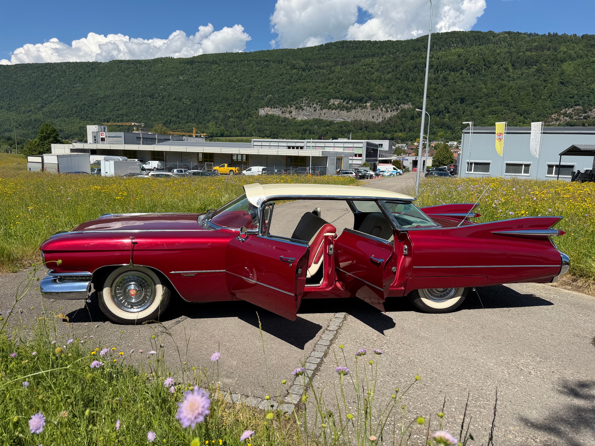 CADILLAC CADDY SEDAN DE VILLE !! "1959" GRÖSSTE HECKFLOSSE ALLER ZEITEN !! CH GEPRÜFT. TOP ZUSTAND !!-image-7