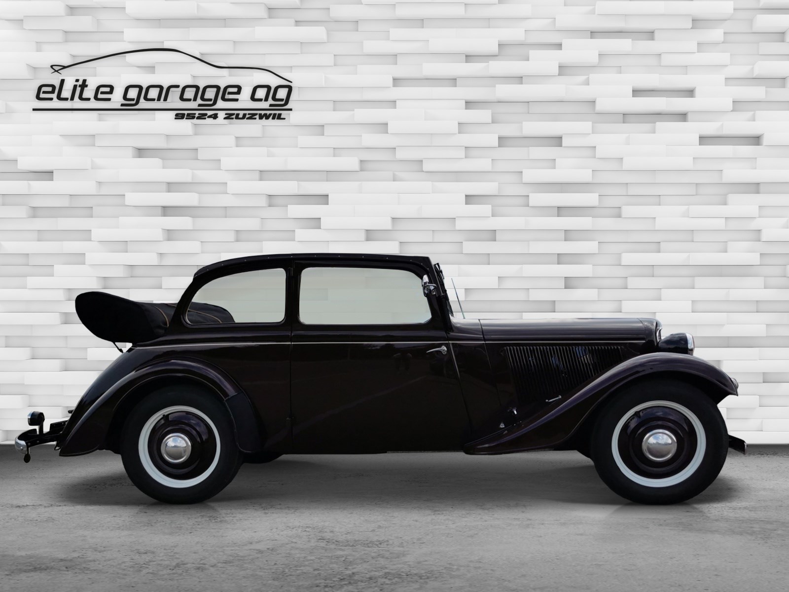 Miniature Esval 1/43 - Adler Trumpf Junior Cabrio-limousine 2 Portes (prévente)
