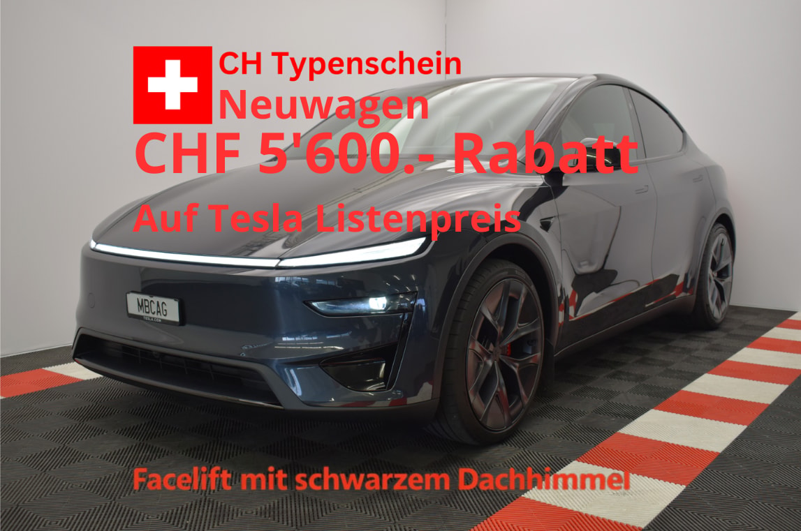 TESLA Model Y Performance 4WD 626PS, Stealth Grey, 21 Zoll, Carbon, Made in Berlin-image-0