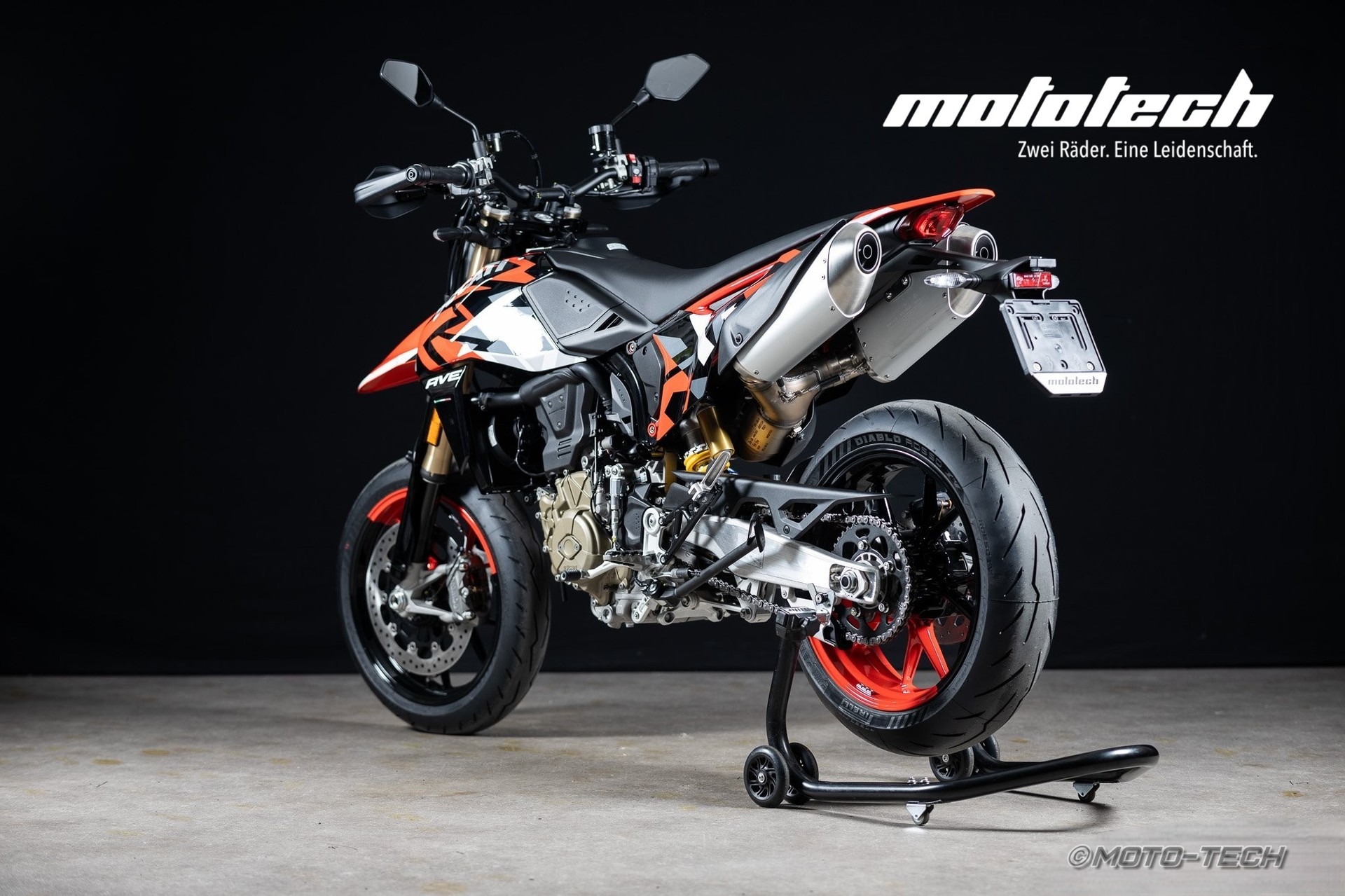 DUCATI Hypermotard 698 Mono RVE (35kW) / 4 JAHRE GARANTIE-image-4