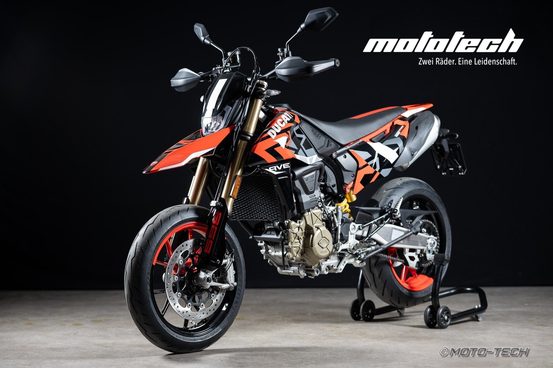 DUCATI Hypermotard 698 Mono RVE (35kW) / 4 JAHRE GARANTIE-image-6