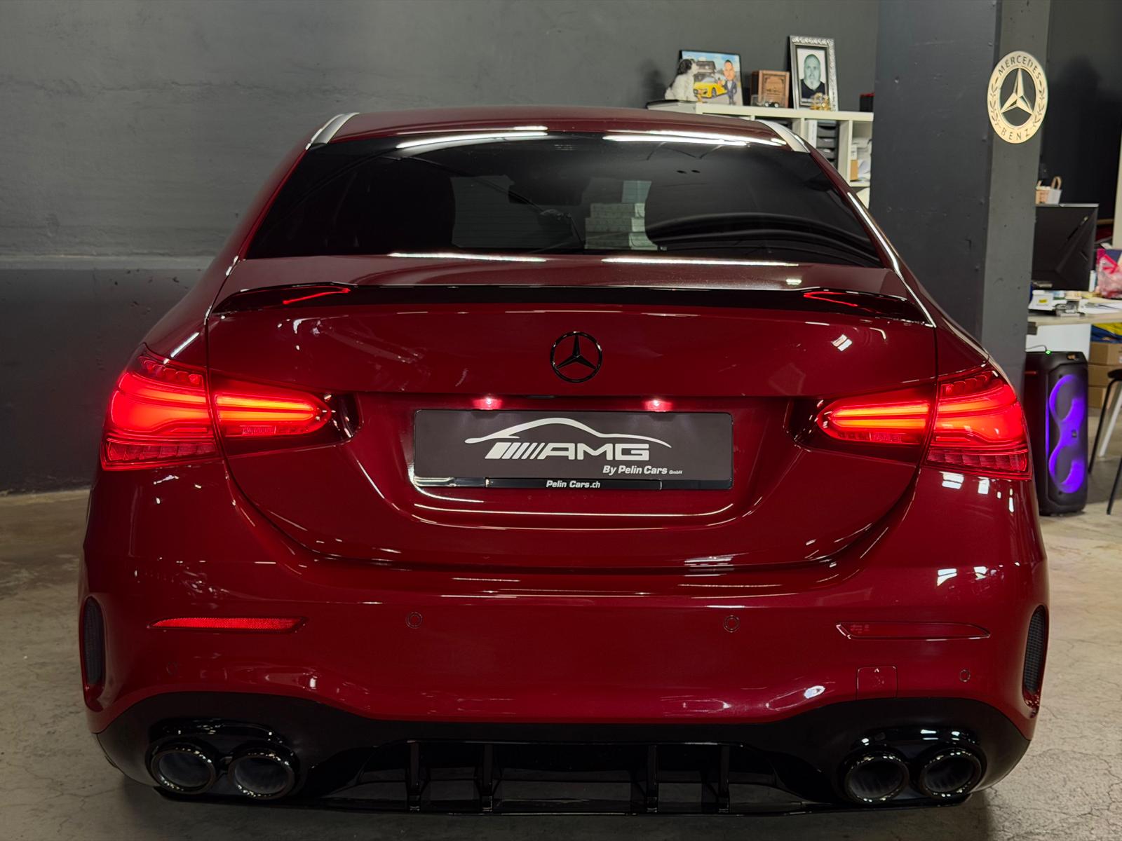 MERCEDES-BENZ A 200 AMG (A45 AMG Optik) 8G-DCT Limited Red&Black Performance-image-6