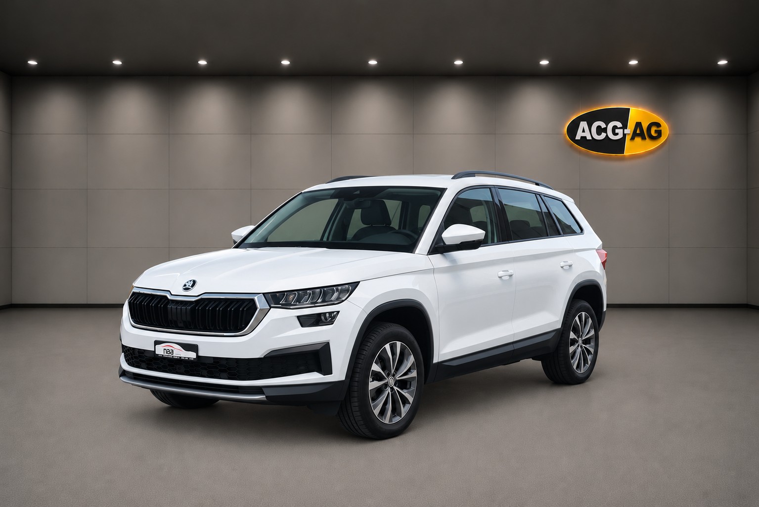 SKODA Kodiaq 2.0 TDI CR Ambition 4x4 DSG ** Teil-Leder ** Gr-Navi ** RF-Kamera ** Panorama-Glasdach ** Anh-Kupplung ** Ab MFK **-image-2