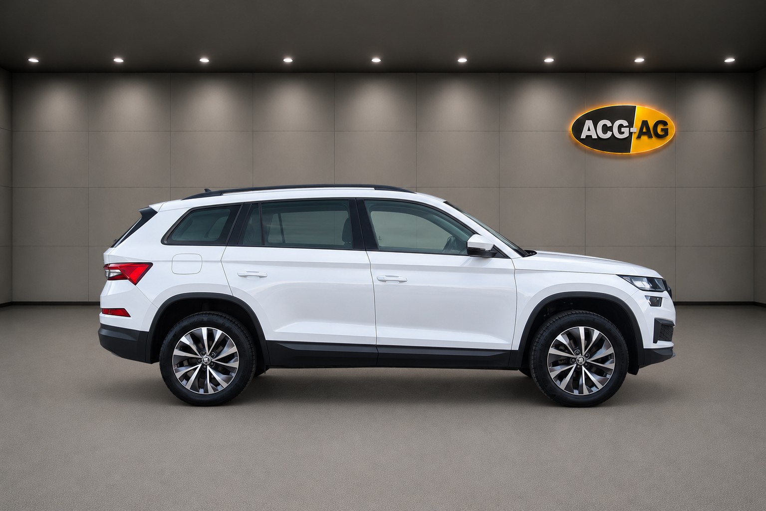 SKODA Kodiaq 2.0 TDI CR Ambition 4x4 DSG ** Teil-Leder ** Gr-Navi ** RF-Kamera ** Panorama-Glasdach ** Anh-Kupplung ** Ab MFK **-image-7