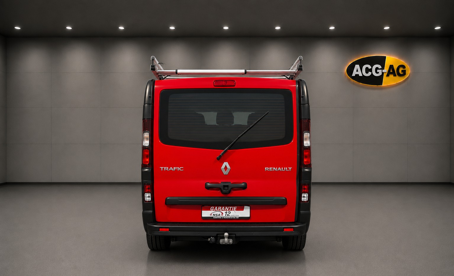 RENAULT Trafic 2.0 Energy dCi 120 3.0t Business L1H1 ** 3-Plätzer ** Klimaanlage ** Dachträger ** Anh-Kupplung ** LTZ MFK 30.01.2026 **-image-4