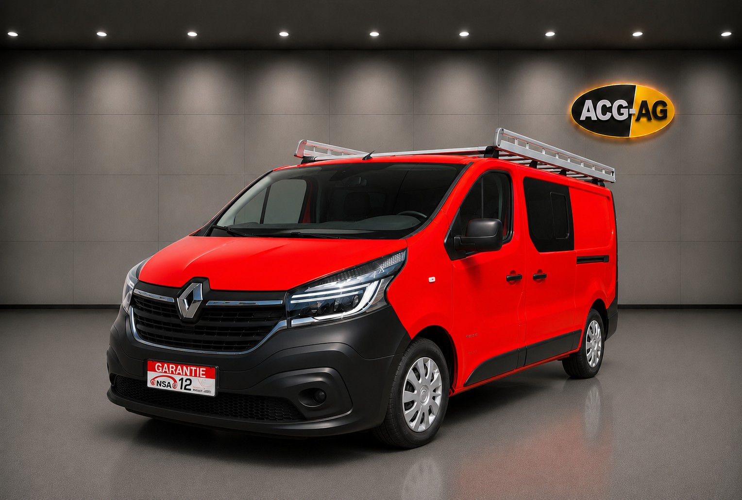 RENAULT Trafic 2.0 Energy dCi 120 3.0t Business L1H1 ** 3-Plätzer ** Klimaanlage ** Dachträger ** Anh-Kupplung ** LTZ MFK 30.01.2026 **-image-2