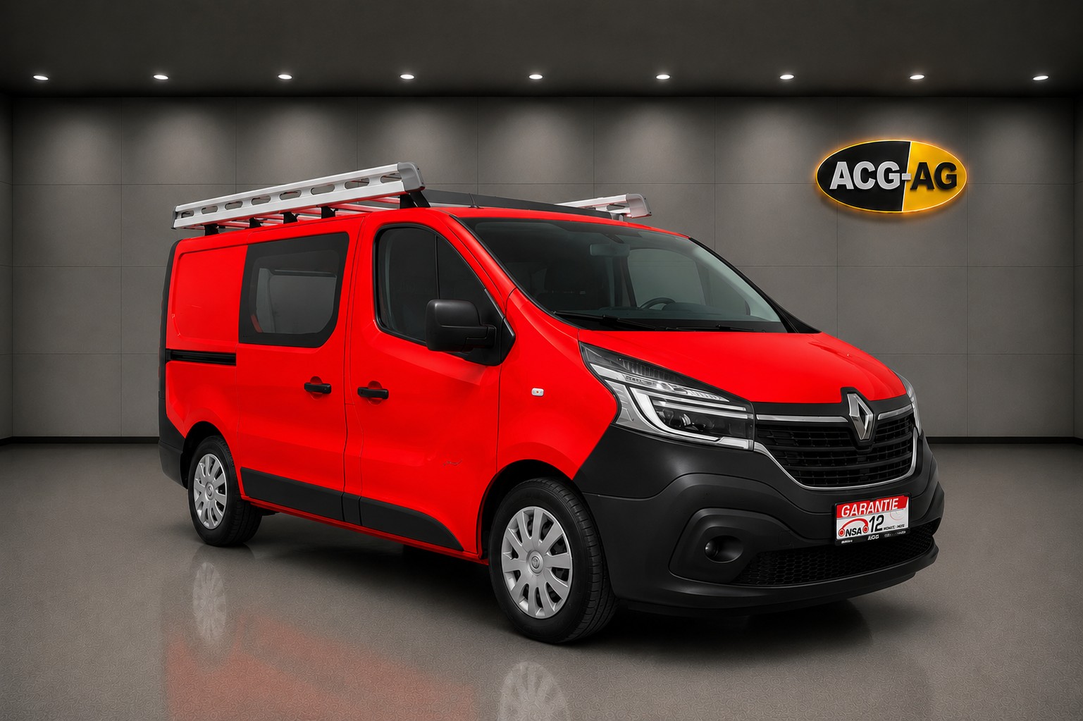 RENAULT Trafic 2.0 Energy dCi 120 3.0t Business L1H1 ** 3-Plätzer ** Klimaanlage ** Dachträger ** Anh-Kupplung ** LTZ MFK 30.01.2026 **-image-0