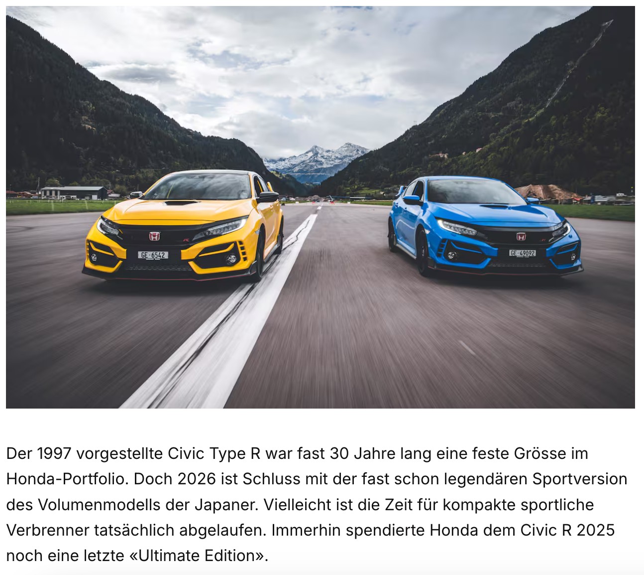 HONDA Civic 2.0 i-VTEC Type R GT