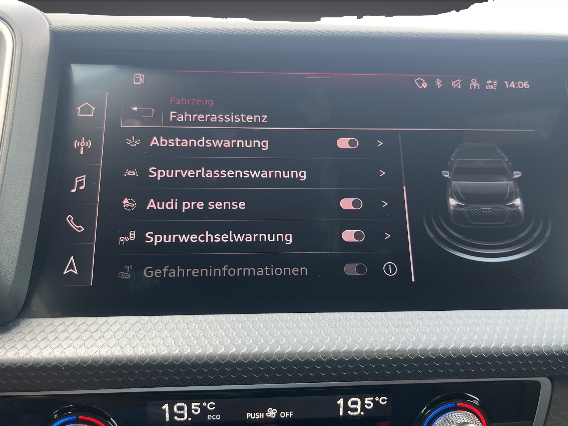 AUDI A1 Sportback 35 TFSI adv. S-tronic *Navi, Optik schwarz, vitual cockpit, Acc Tempomat*-image-19