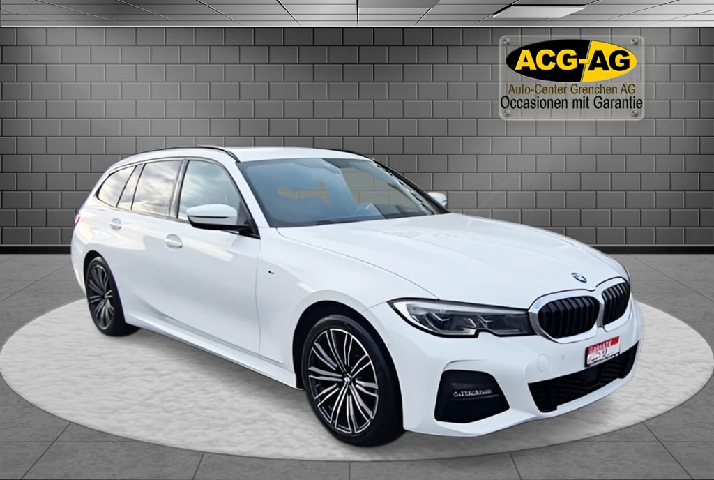 BMW 320d xDrive 48V Touring Pure M Sport Steptronic ** Leder ** Navi ** RF-Kamera ** Anh-Kupplung ** Abstandsregelsysteme **-image-0