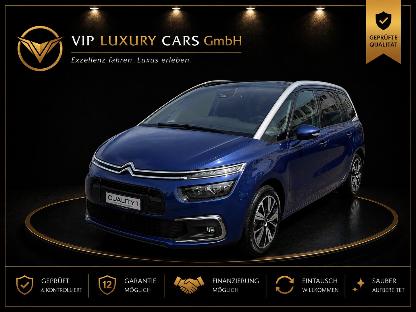 CITROEN Grand C4 Spacetourer 2.0 BlueHDi Shine EAT8 7 Plätze-image-0